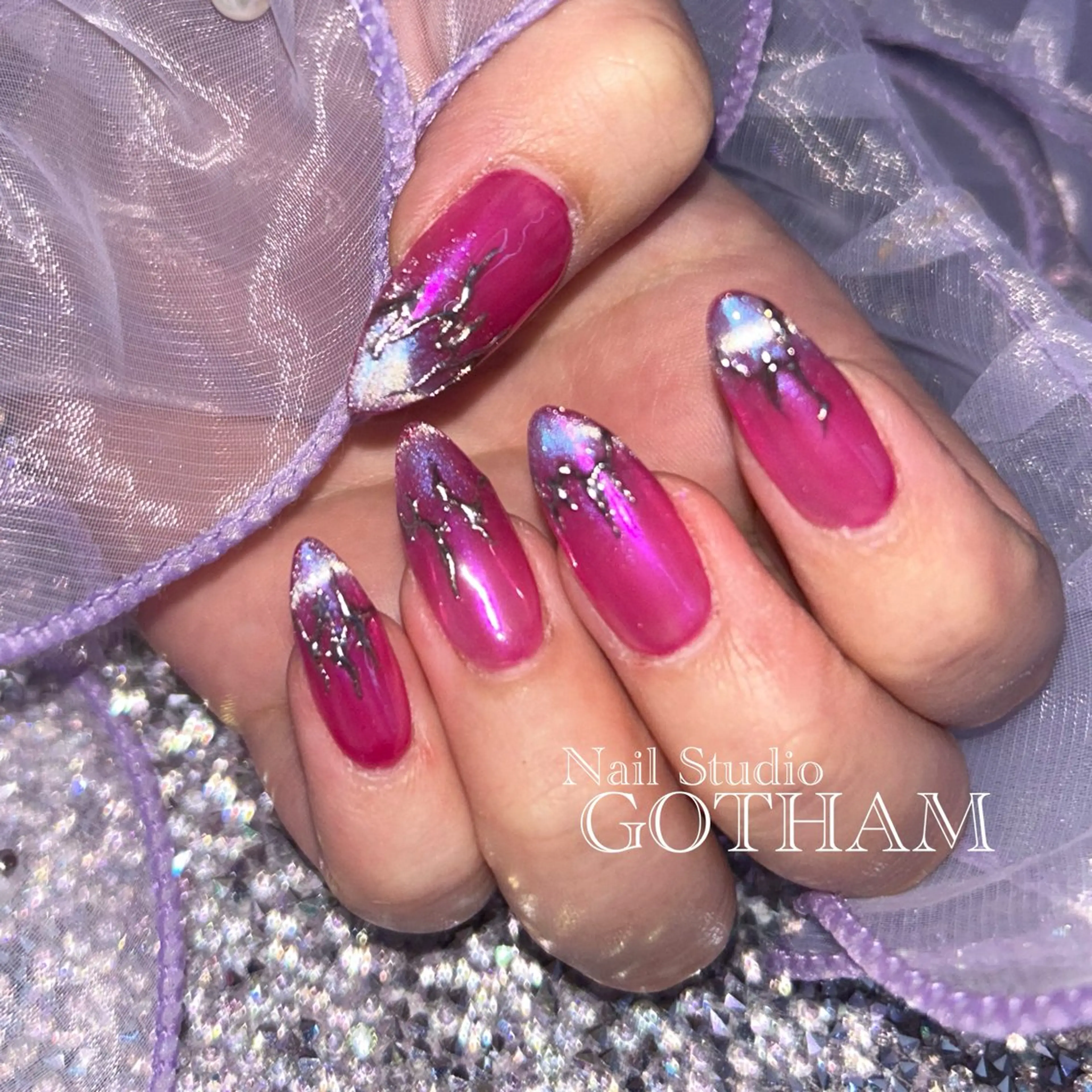 ネイル ハンドネイル Nail Studio GOTHAM所属・高円寺駅からすぐ🌈 ネイルGOTHAMのネイルデザイン