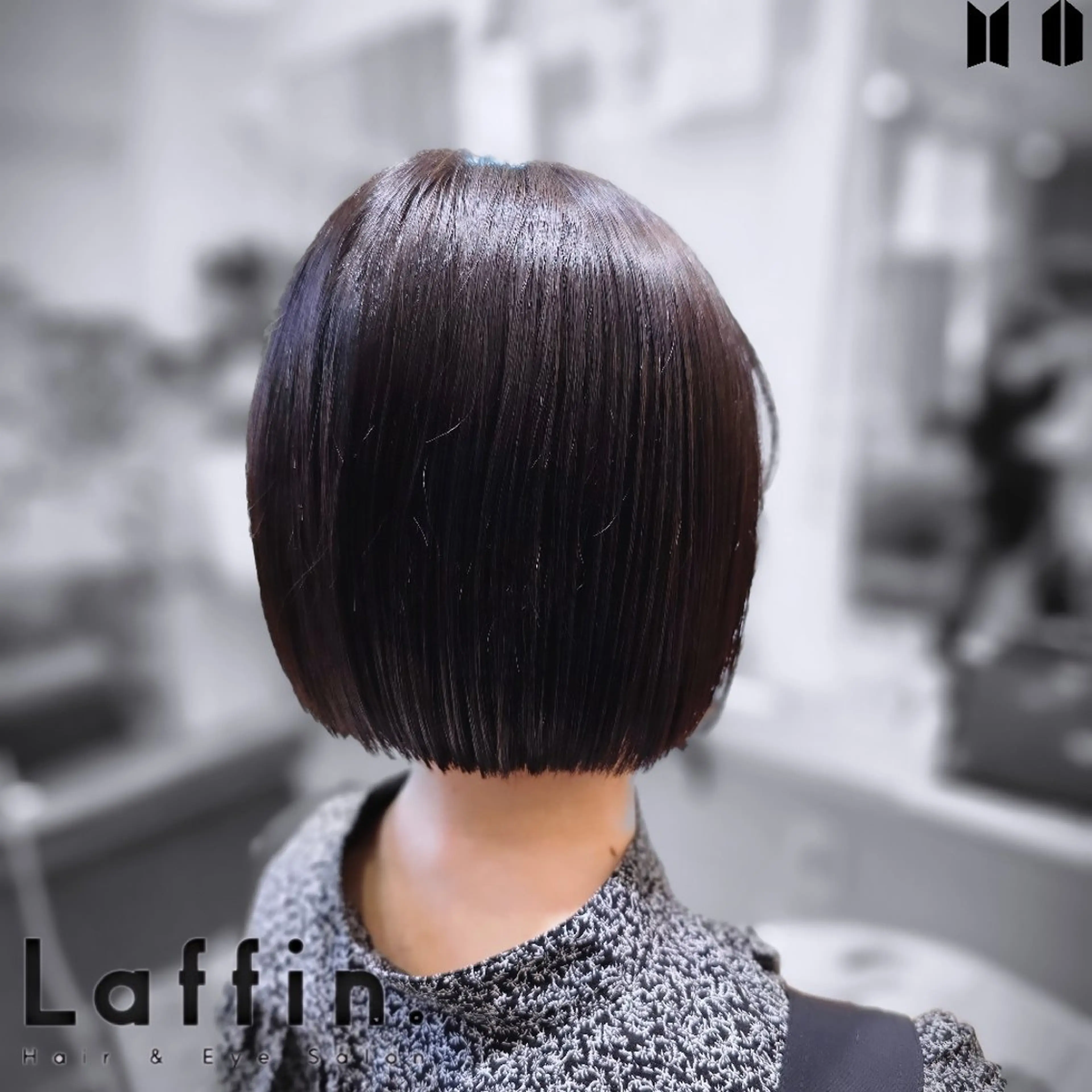 ショート ボブ カット Laffin. HIROのヘアスタイル