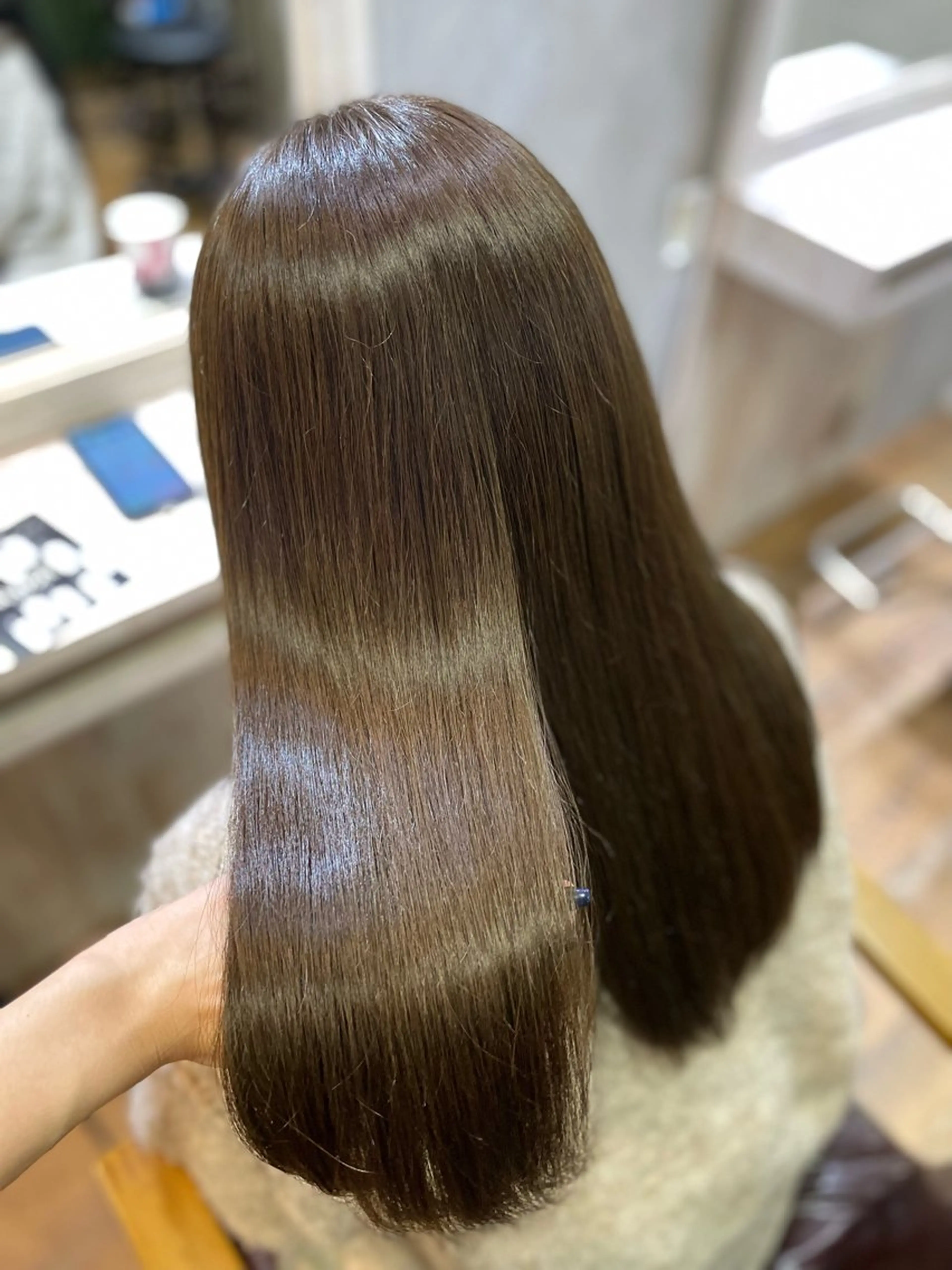 ロング カット ヘアカラー トリートメント 透明感カラー🪄 髪質改善♡田中みづきのヘアスタイル