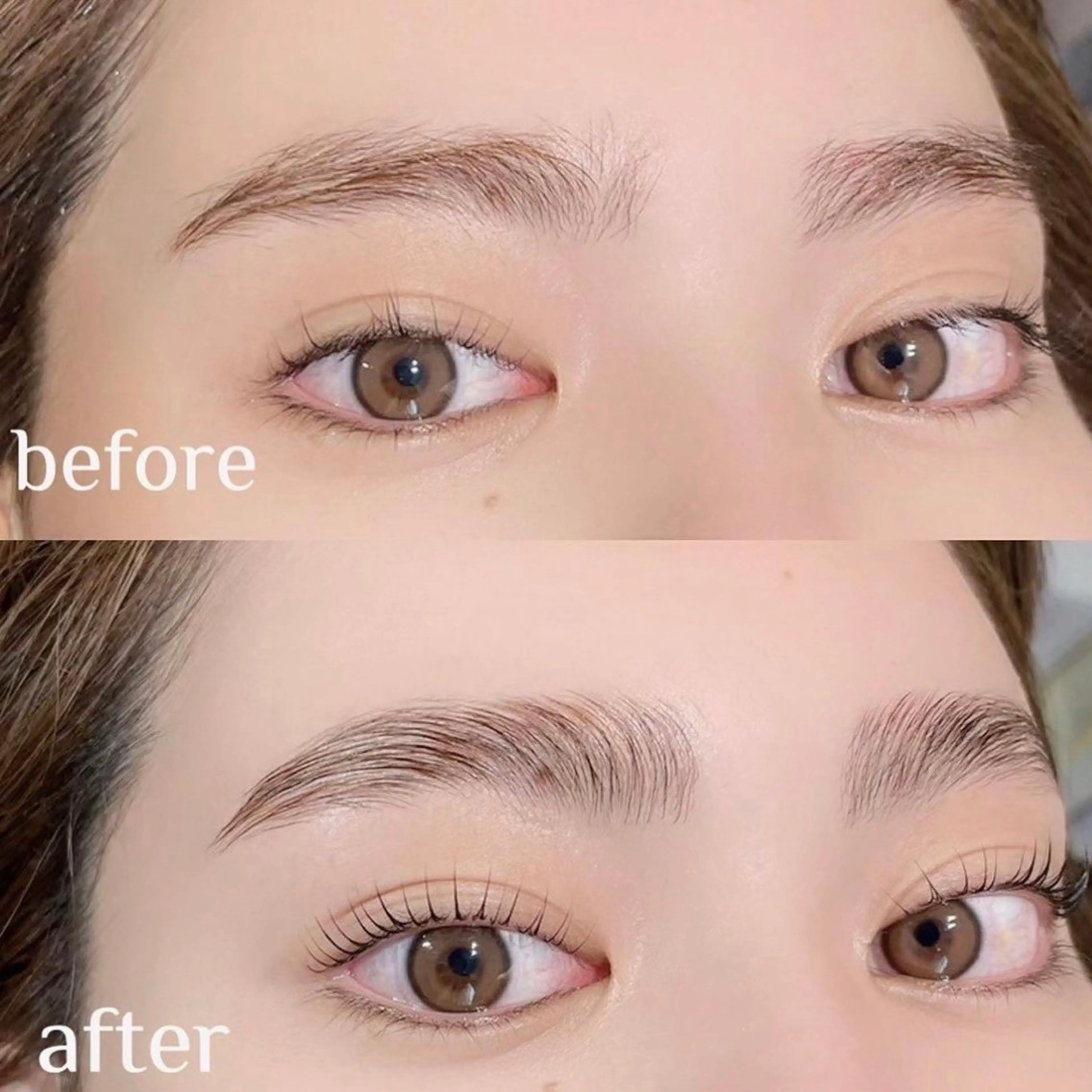 アイブロウ Ohana eyelash国分寺店所属・永津 春菜🌷´-のマツエク・マツパデザイン