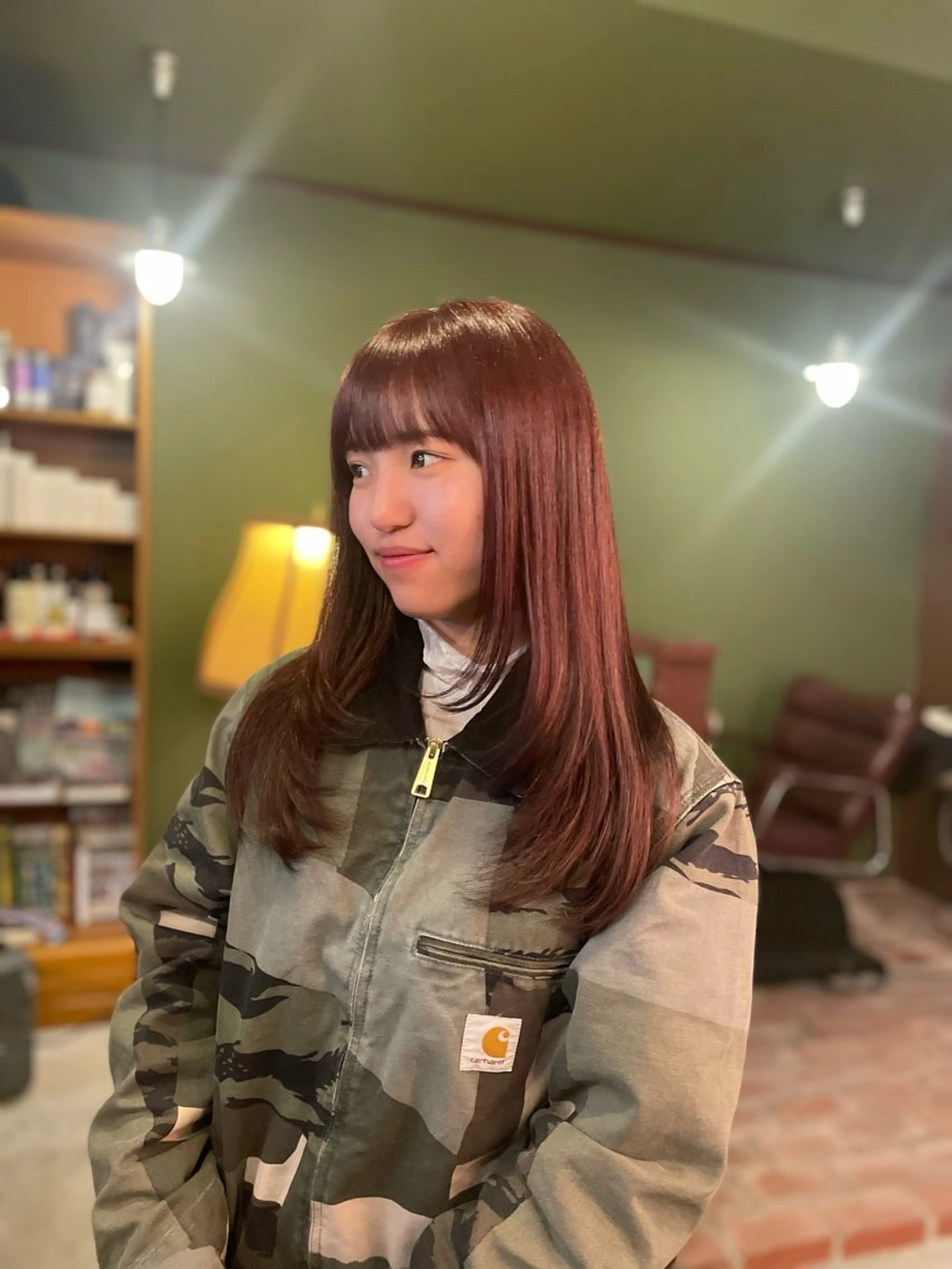 ロング カラー カット ヘアカラー トリートメント PATH-hair. storeのヘアスタイル