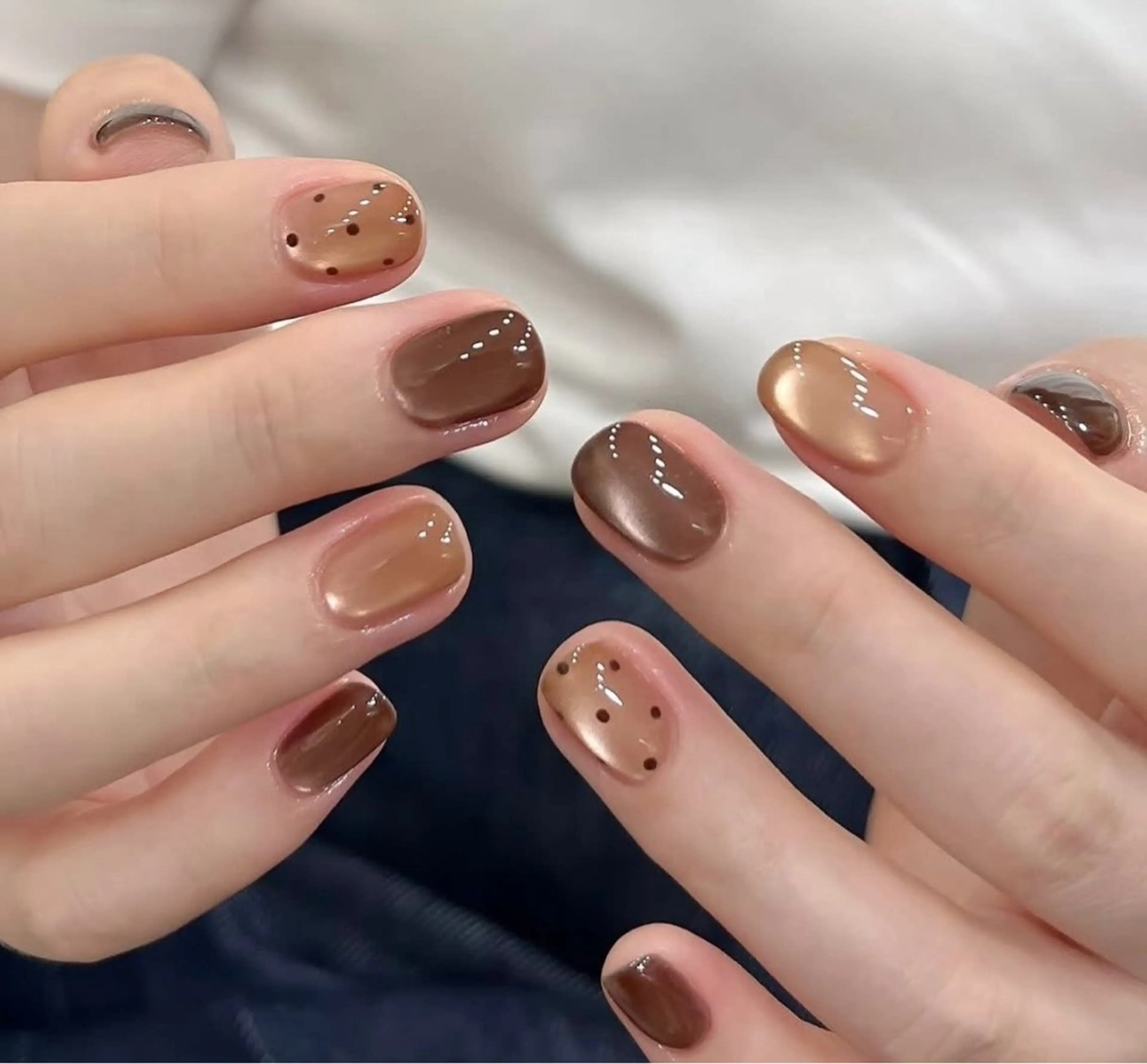 ネイル 🎀PG🩵 ネイルサロンのネイルデザイン