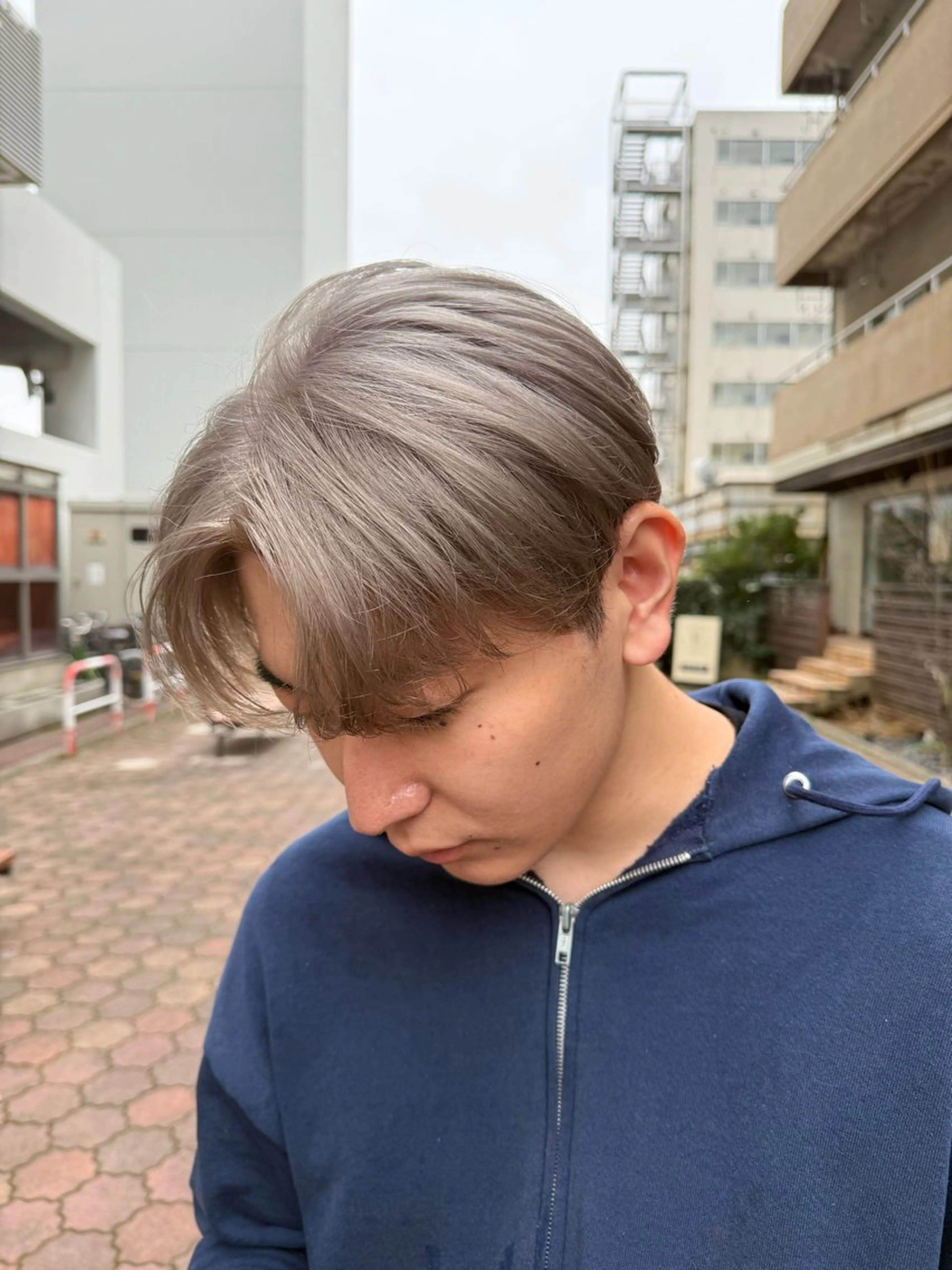 ミニモ限定‼️メンズダブルカラー⭐️※カット別/追加ブリーチは詳細ご覧くださいの写真