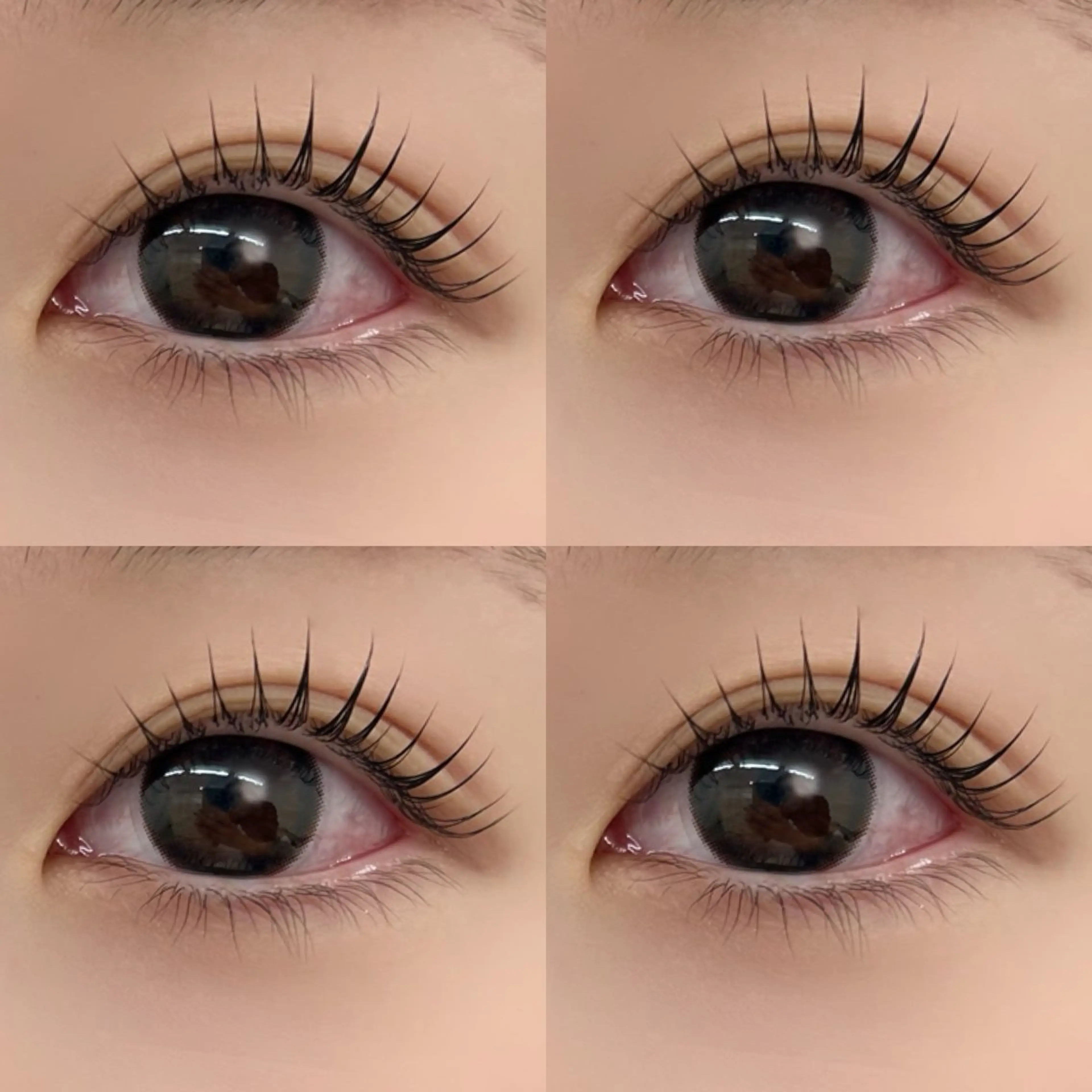 マツエク・マツパ 束感まつ毛 フラットラッシュ 韓国風マツエク ナチュラル まつげパーマ マツパ CLUTCH🫧 ayanoのマツエク・マツパデザイン