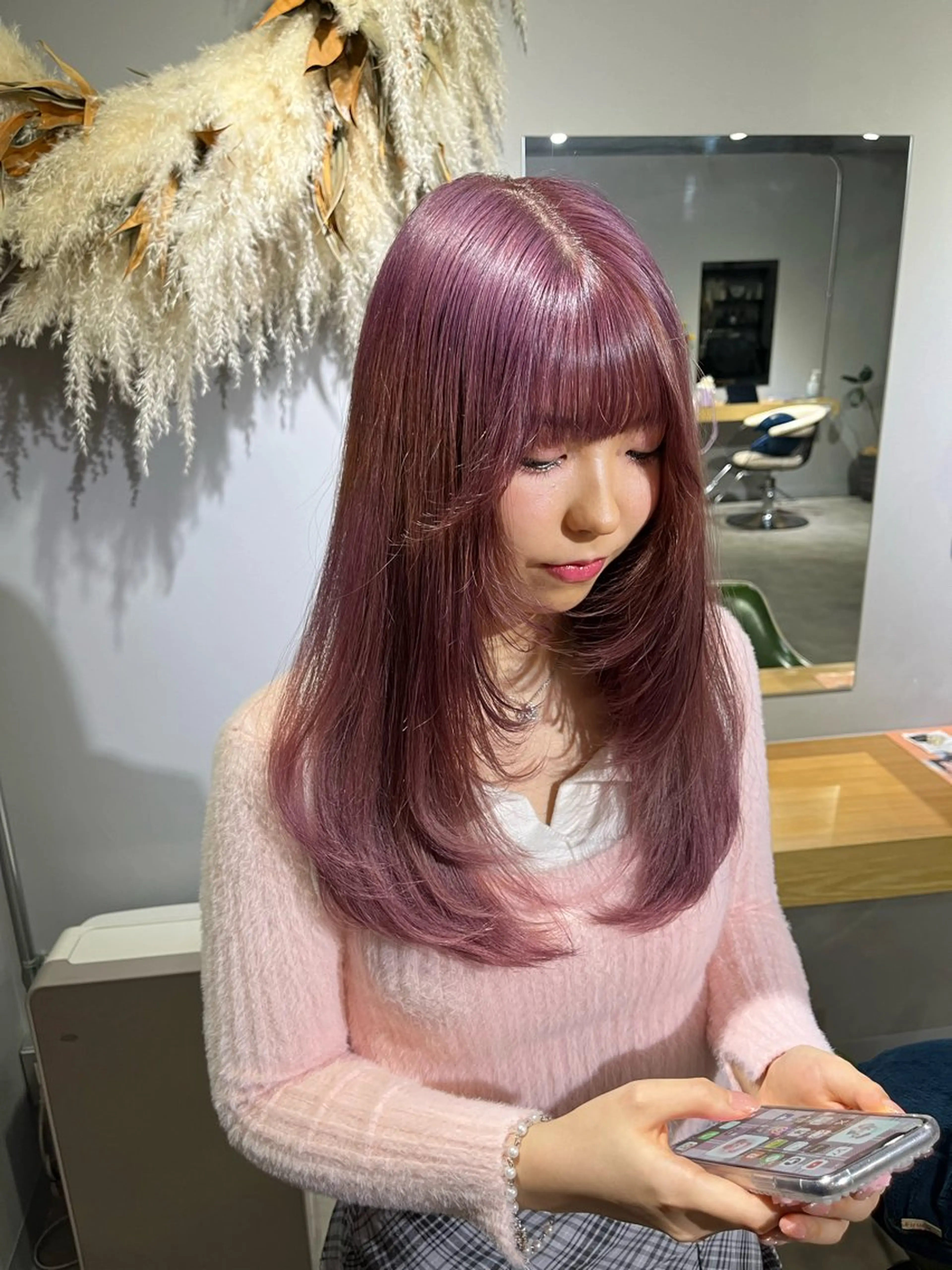 ロング カラー ヘアカラー 310【サンイチマル】所属・透明感ハイトーン🦄 キラ🌈のヘアスタイル