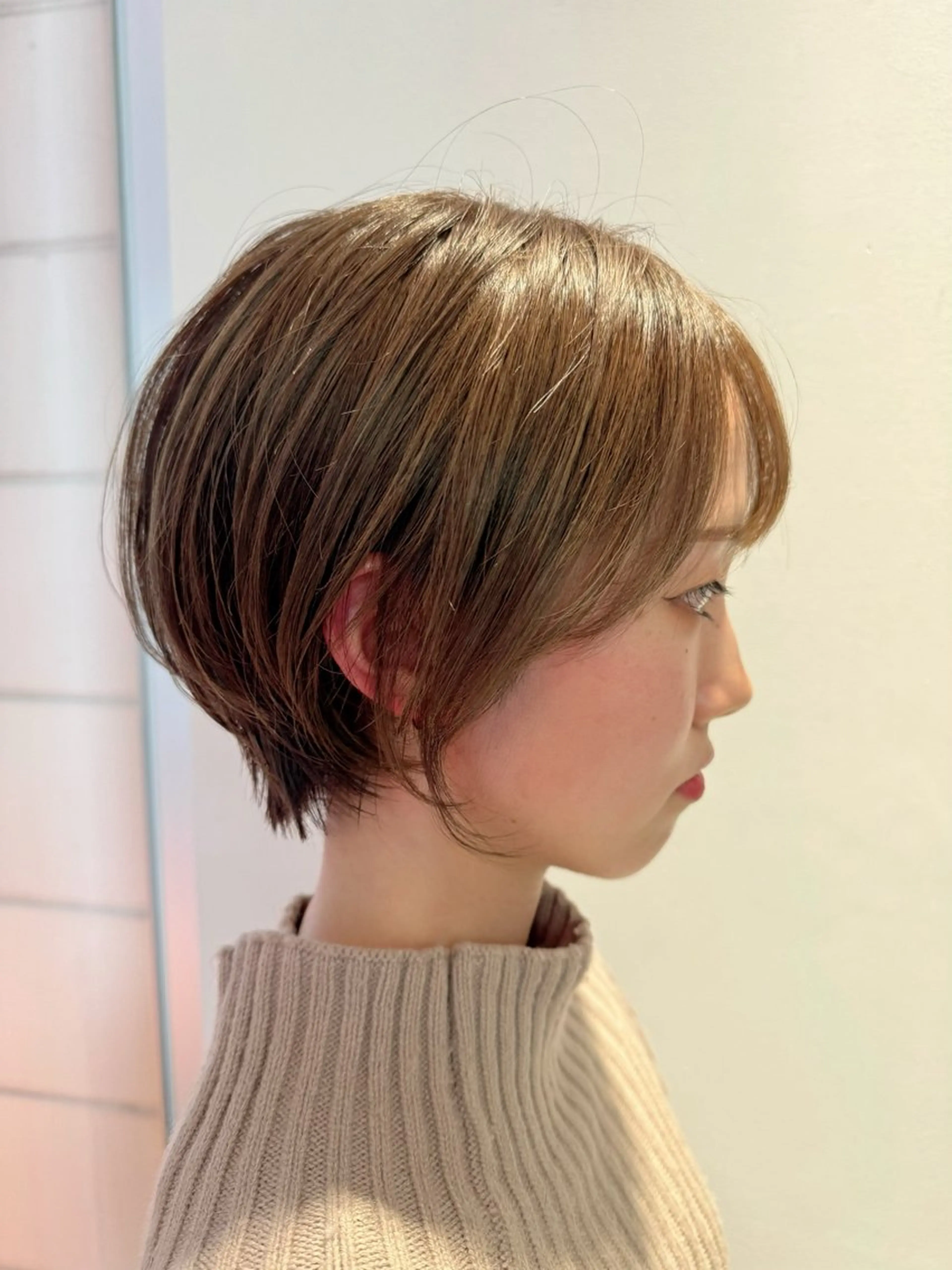 ショート カラー 笠原 健人のヘアスタイル