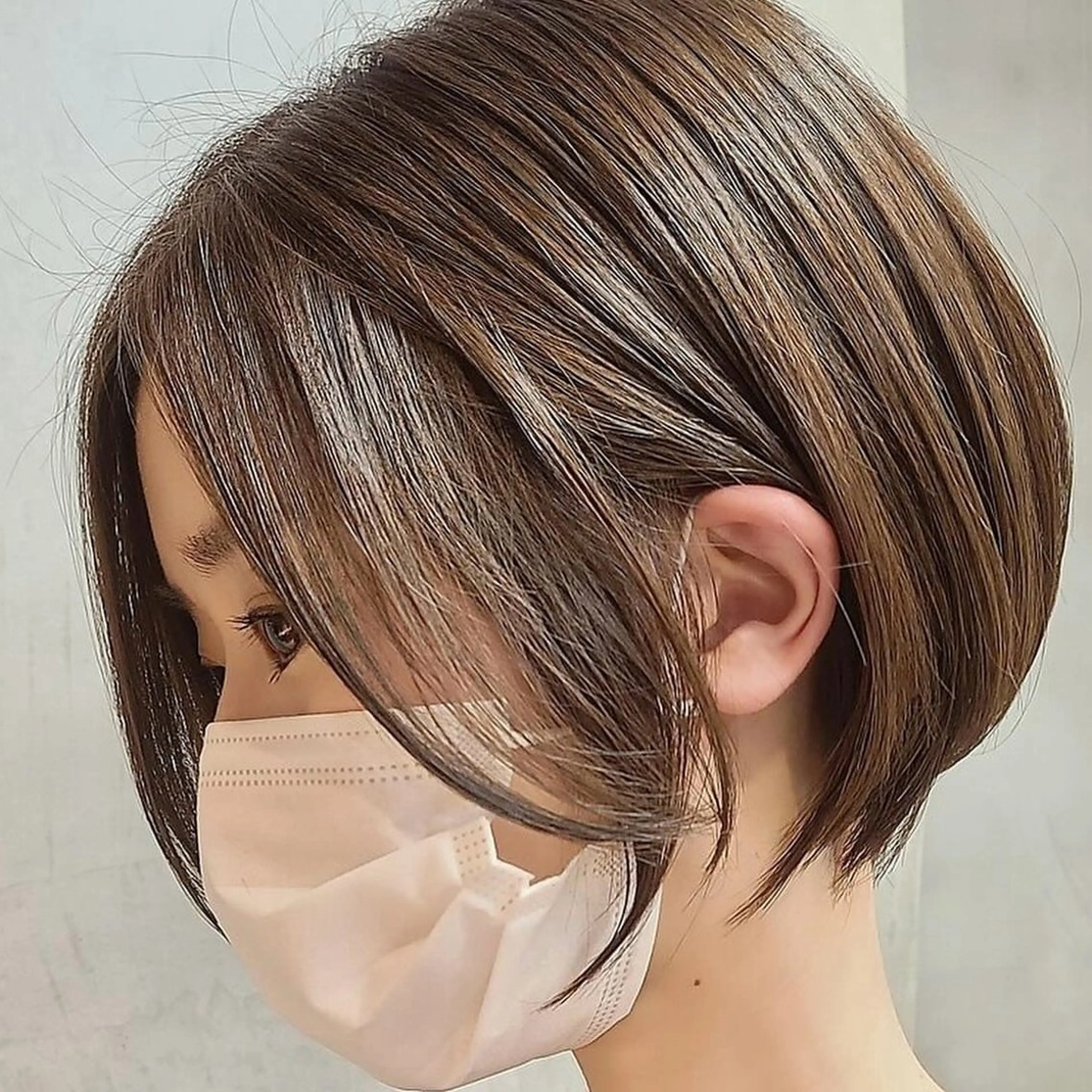 ショート ヘアアレンジ くびれヘア ショートヘア fifth Tokyo所属・fifth 石川 凪のヘアスタイル