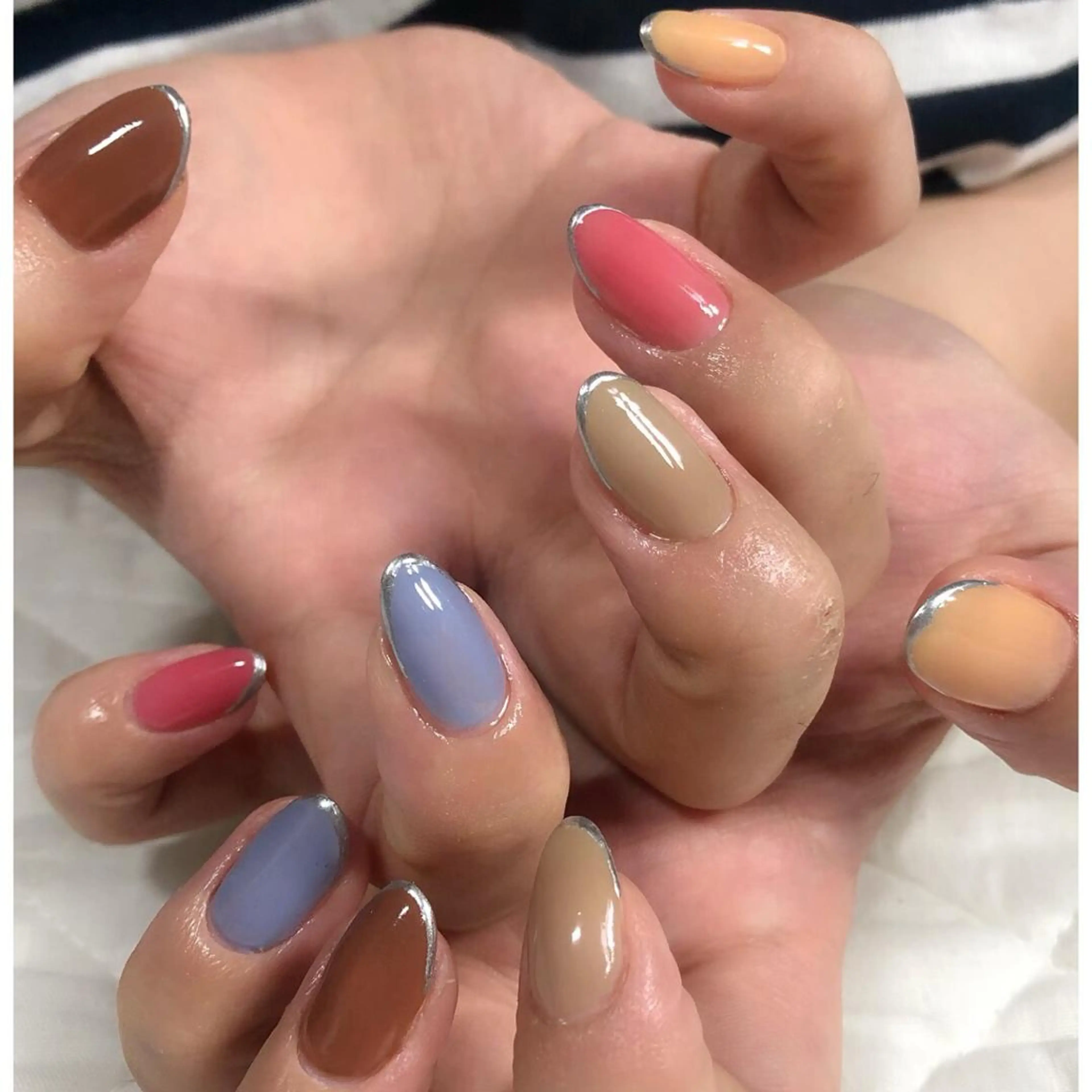 ネイル ハンドネイル 中谷 亜佑美のネイルデザイン