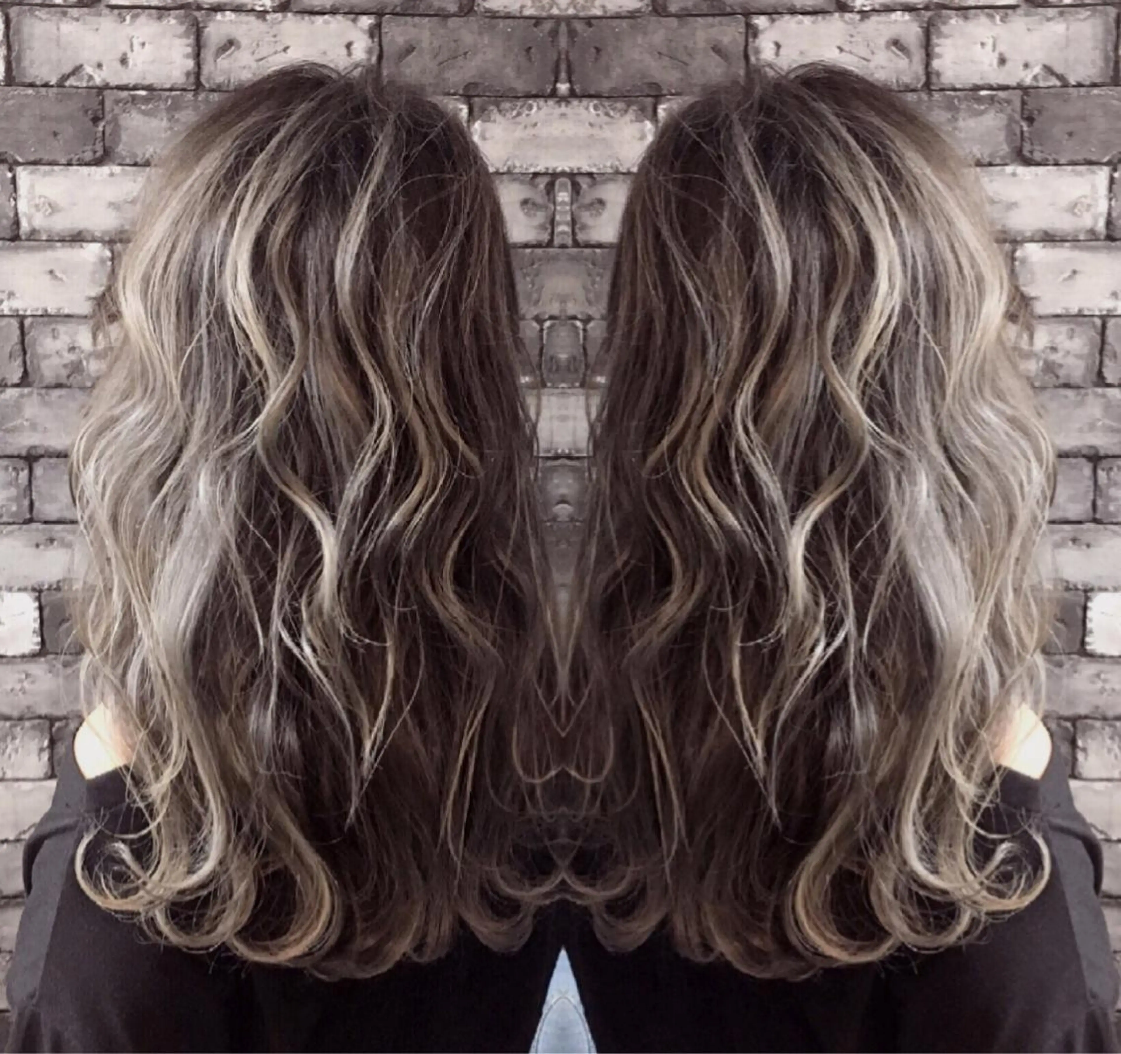 セミロング 3Dハイライト 外国人風カラー ハイライト ヘアカラー トリートメント ヘアセット ❤️千葉県代表❤️ 店長❤️柿本翔一朗のヘアスタイル