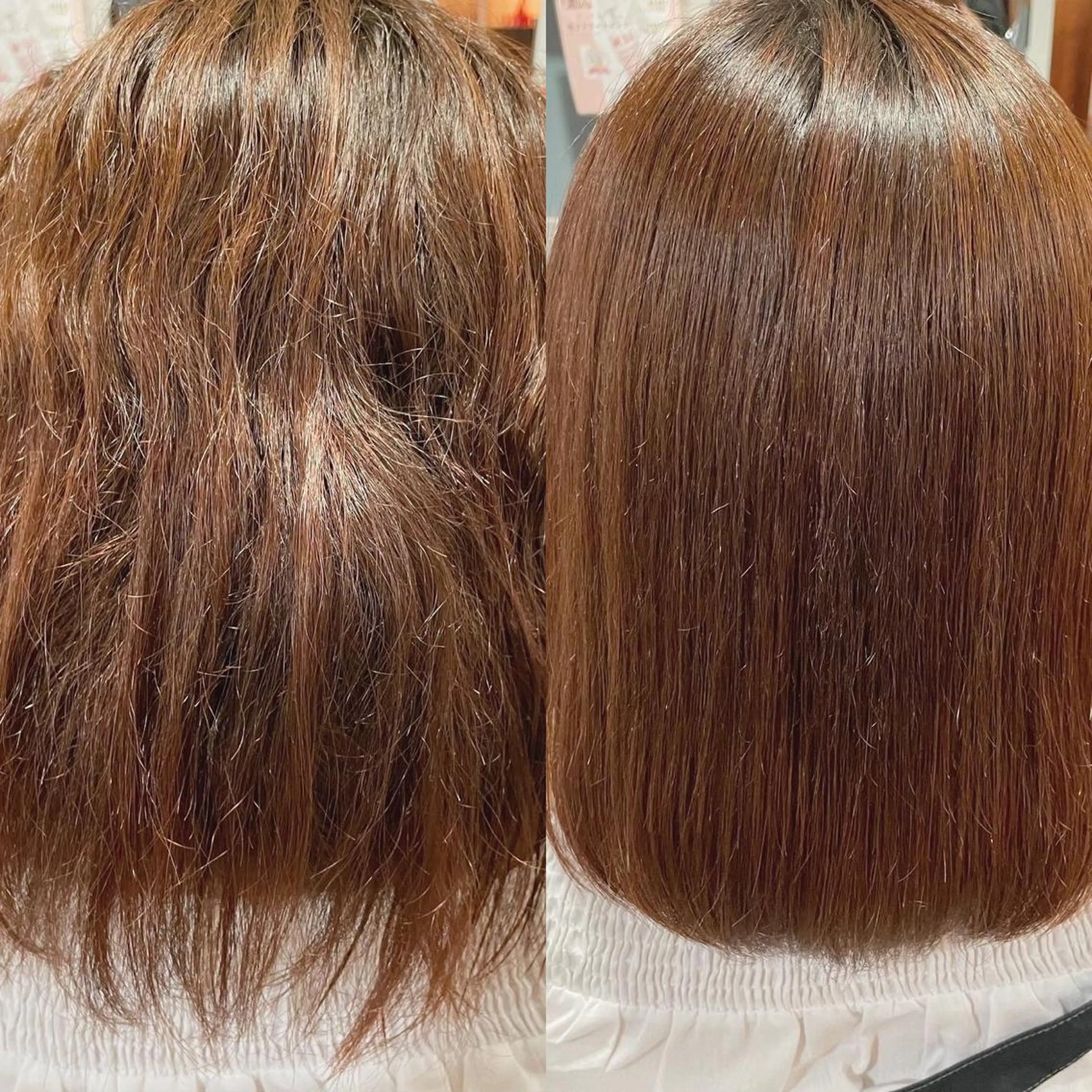 ミディアム 縮毛矯正 縮毛矯正 トリートメント 西川 仁のヘアスタイル