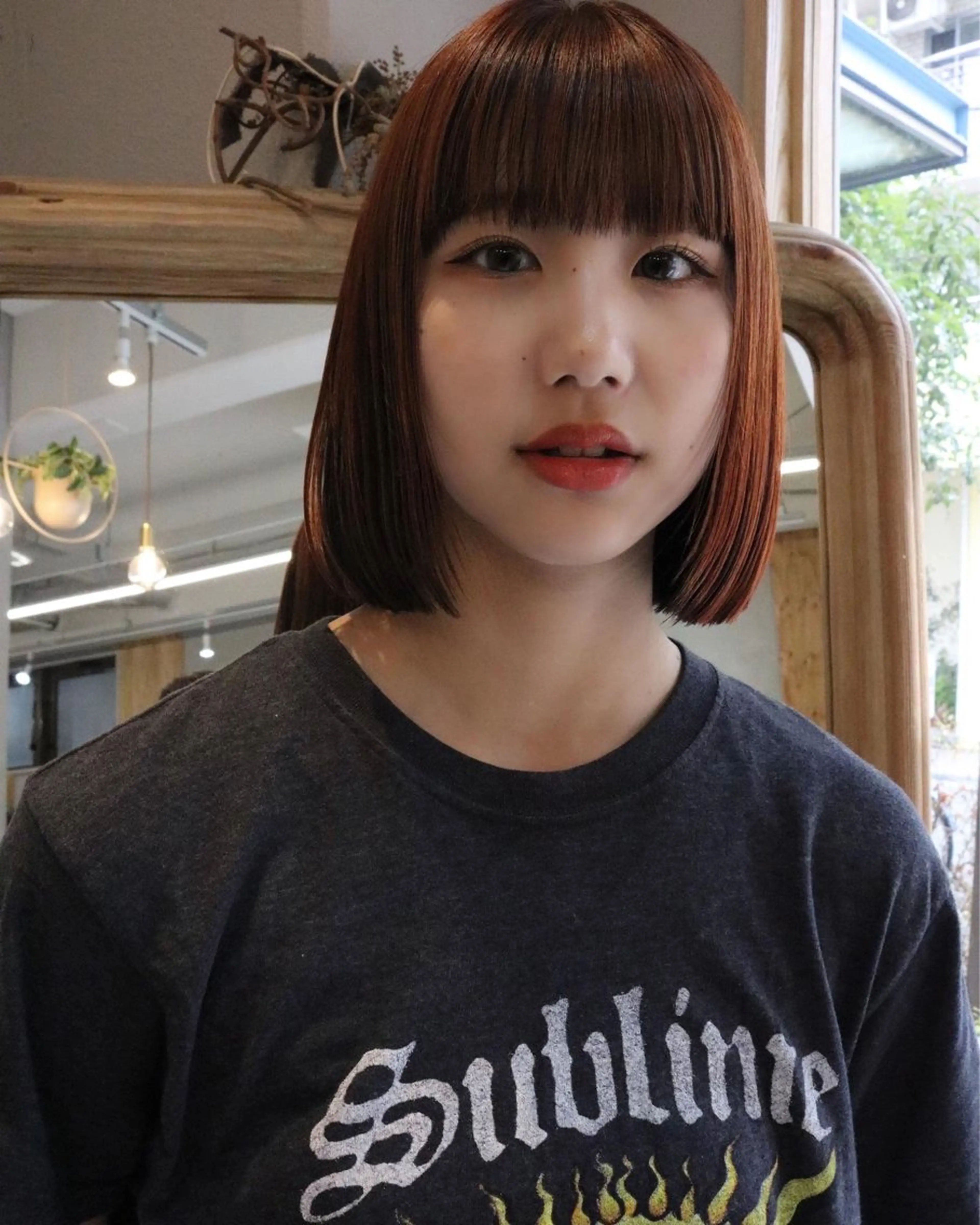 ショート ヘアカラー トリートメント 松村 澪里のヘアスタイル