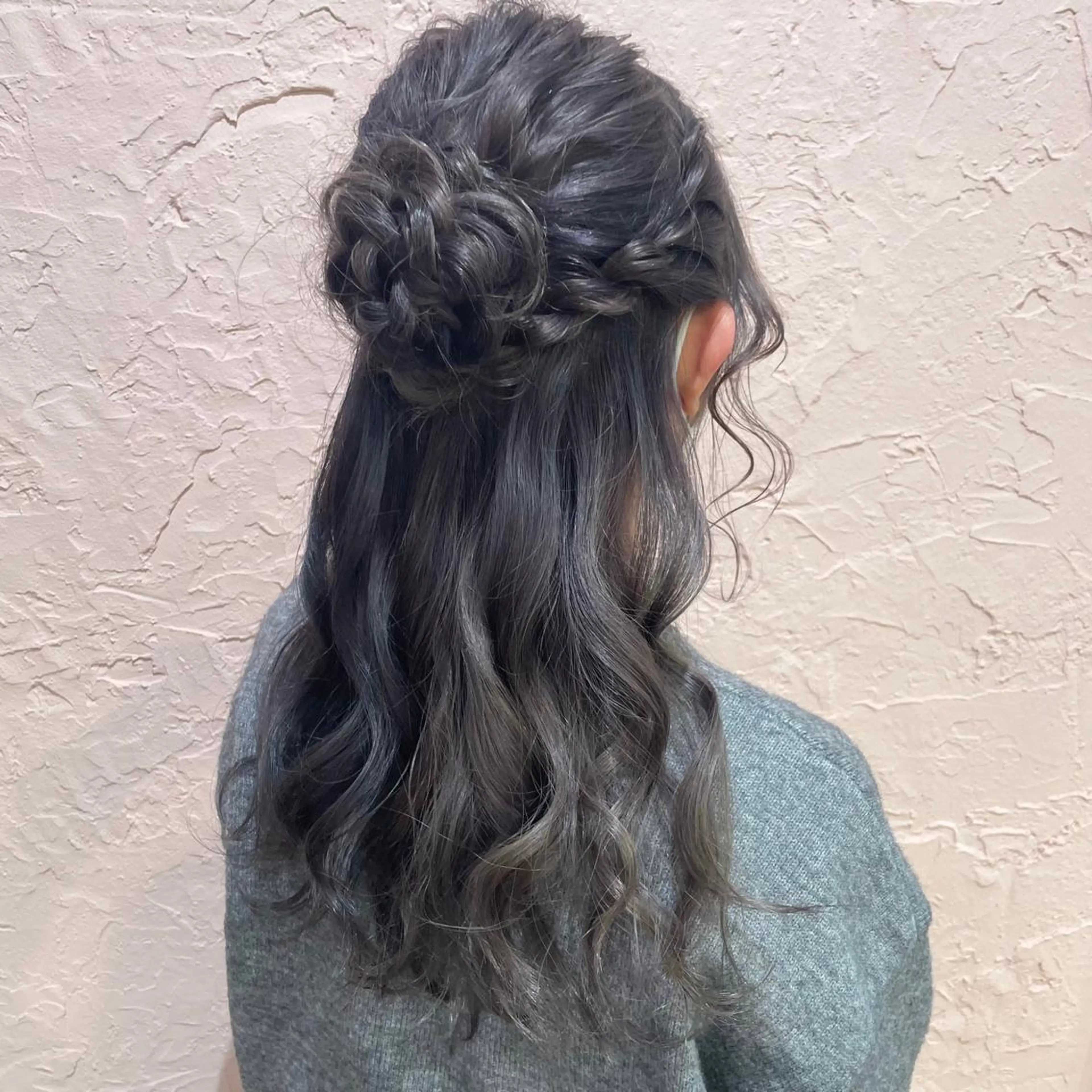 セミロング ヘアアレンジ 野町好花 レイヤー/髪質改善のヘアスタイル