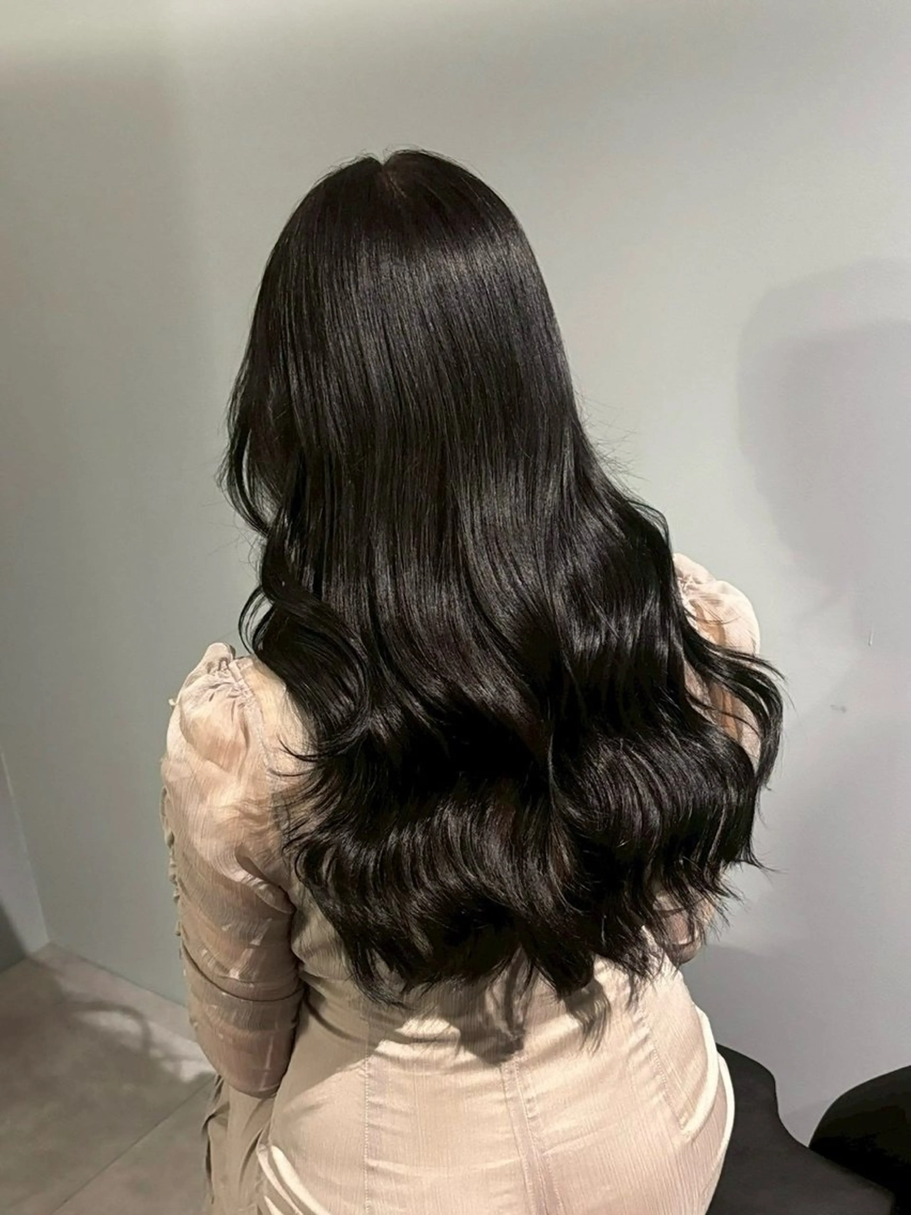 【韓国オンニ風】🐈‍⬛ワンカラー+オリジナルケア🐈‍⬛の写真