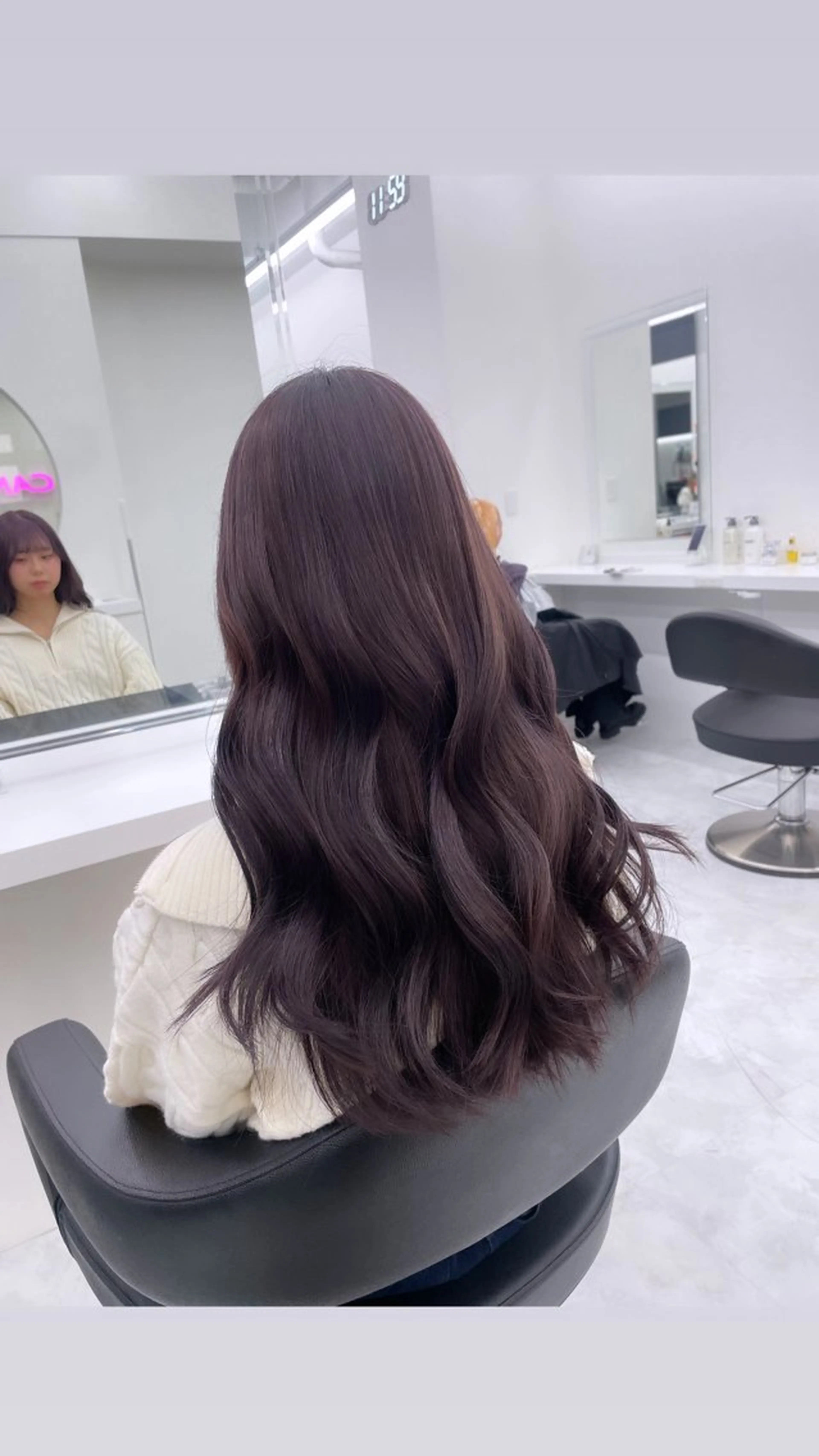 ロング 🤍韓国トレンド ヘア🤍miku🤍のヘアスタイル