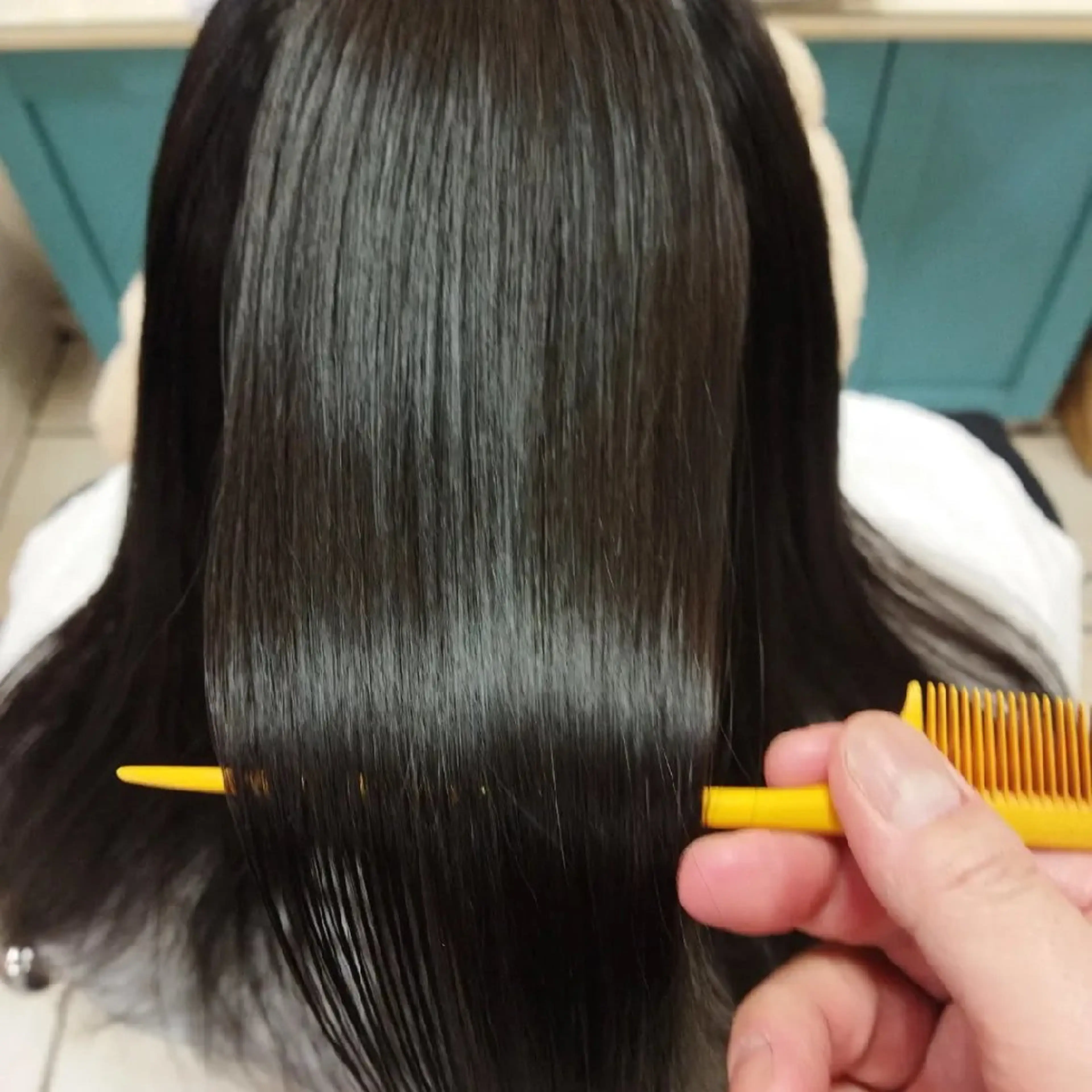 セミロング 髪質改善 縮毛矯正 美容室C-Rabs所属・美容室C-Rabs Hiroのヘアスタイル