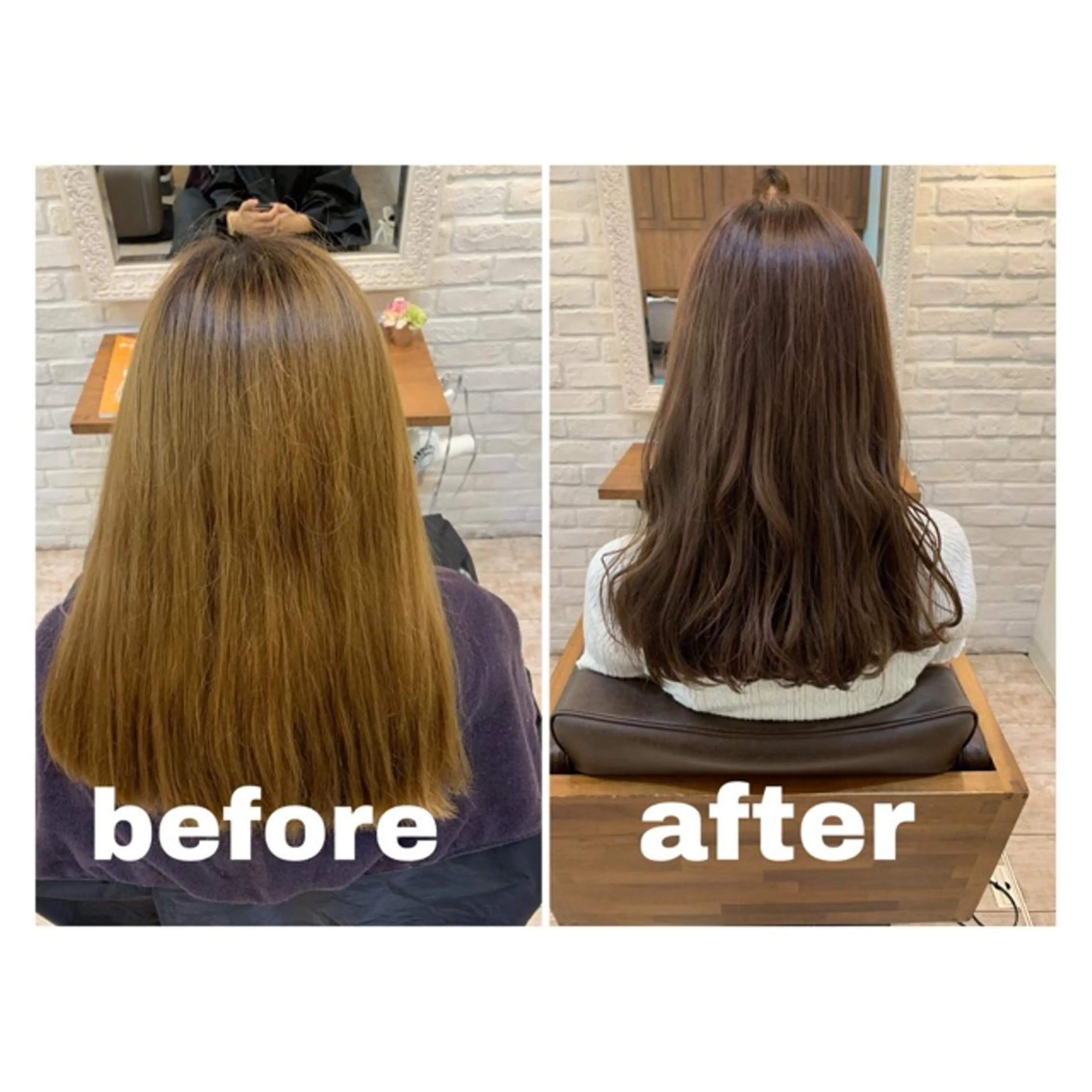 ロング カラー ヘアアレンジ アッシュ バイオレットカラー SHANTi 飯塚 ヘアセット/髪質改善のヘアスタイル