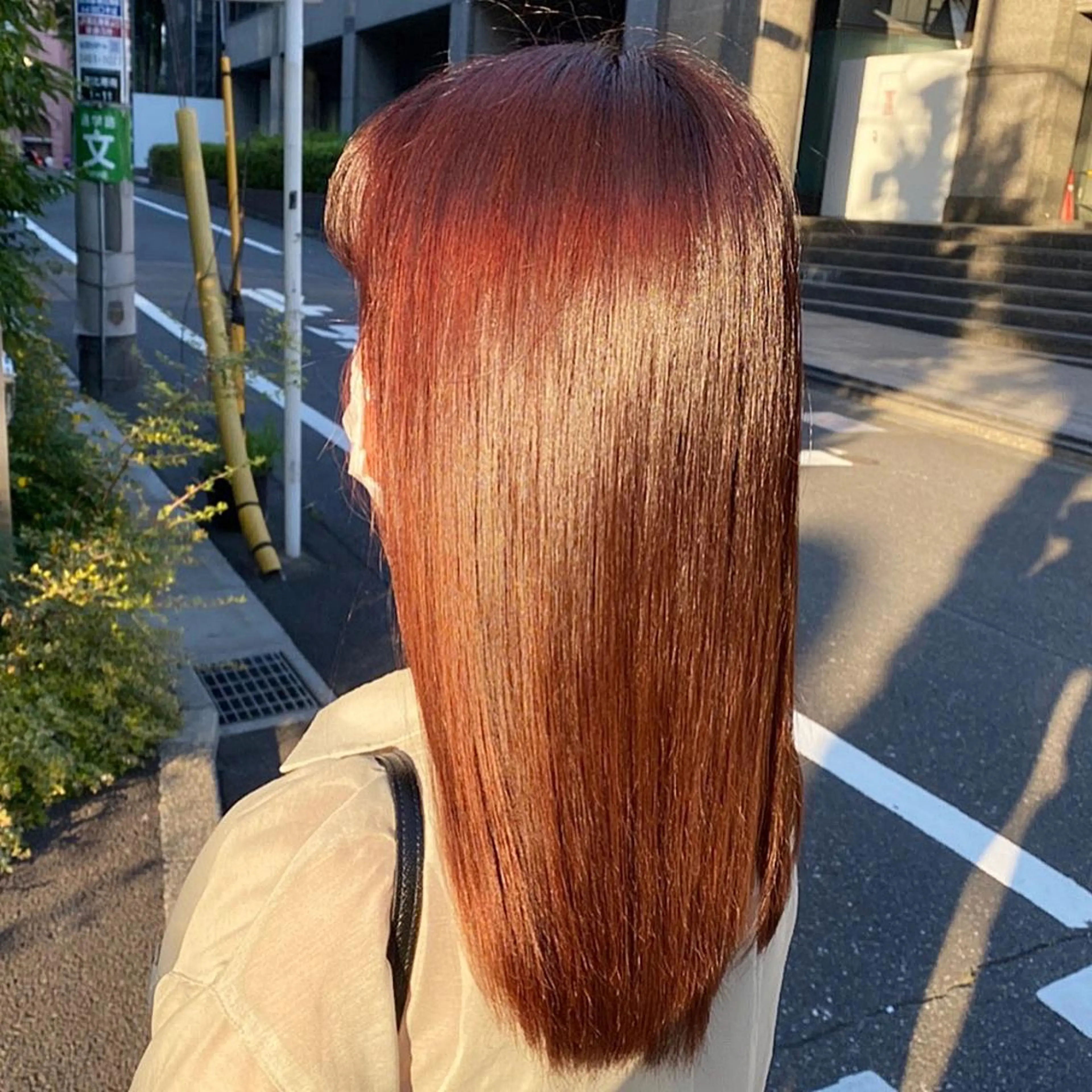 ロング カラー パーマ ヘアアレンジ 髪質改善/縮毛矯正 艶カラー/珠聡のヘアスタイル