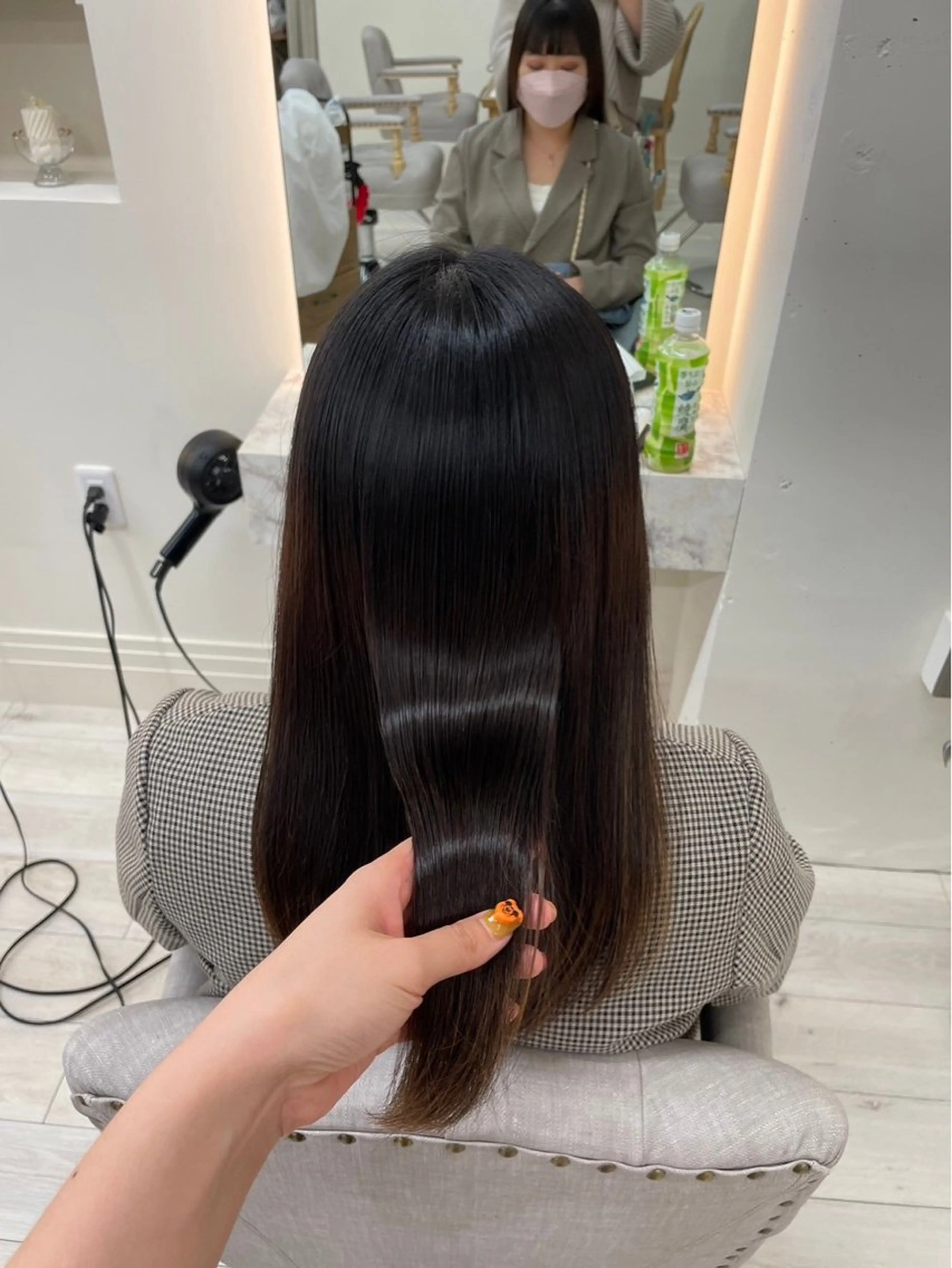 ロング 透明感カラー りゅうせいのヘアスタイル