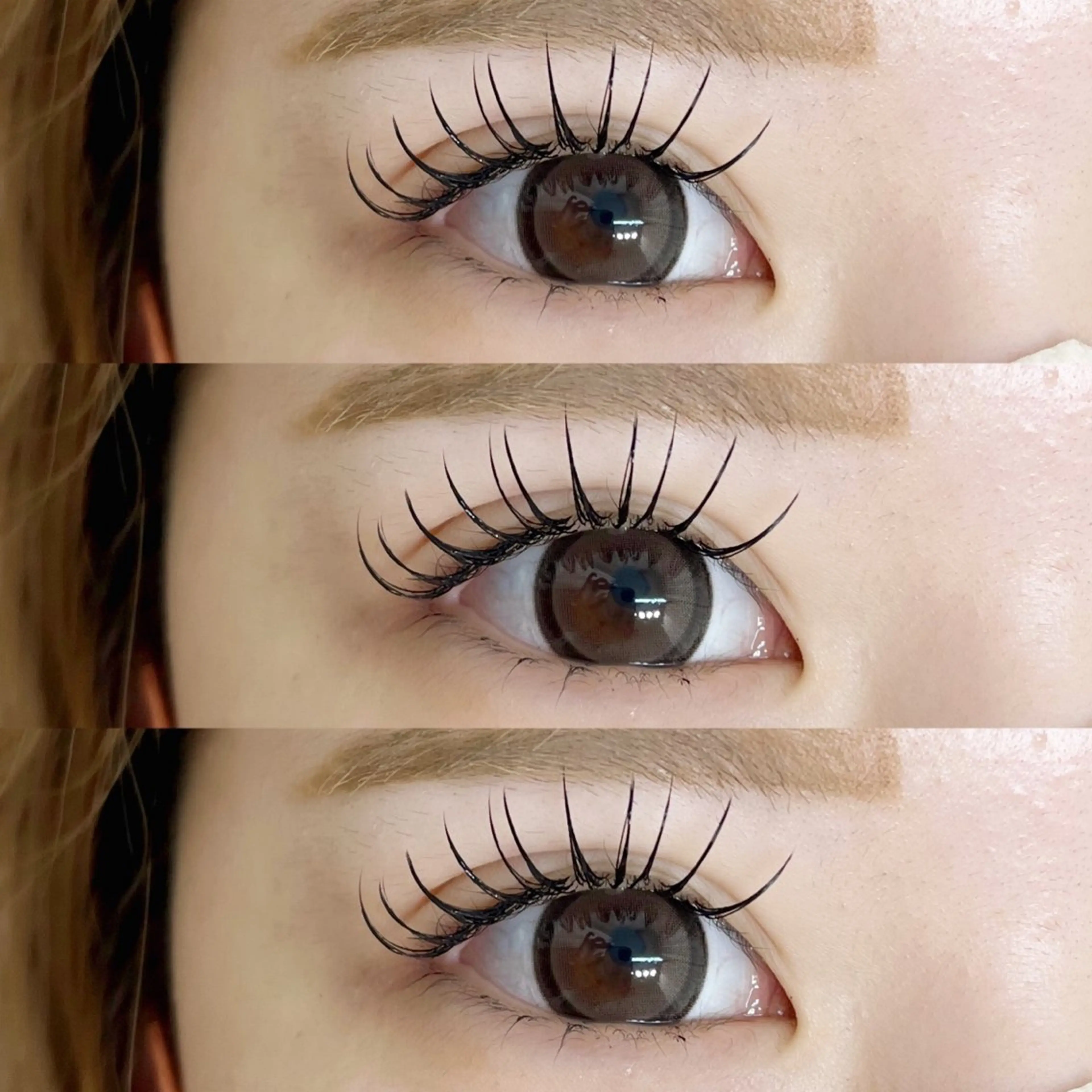 【アップワードラッシュ160本】オフ無料/コーティング付き💘の写真