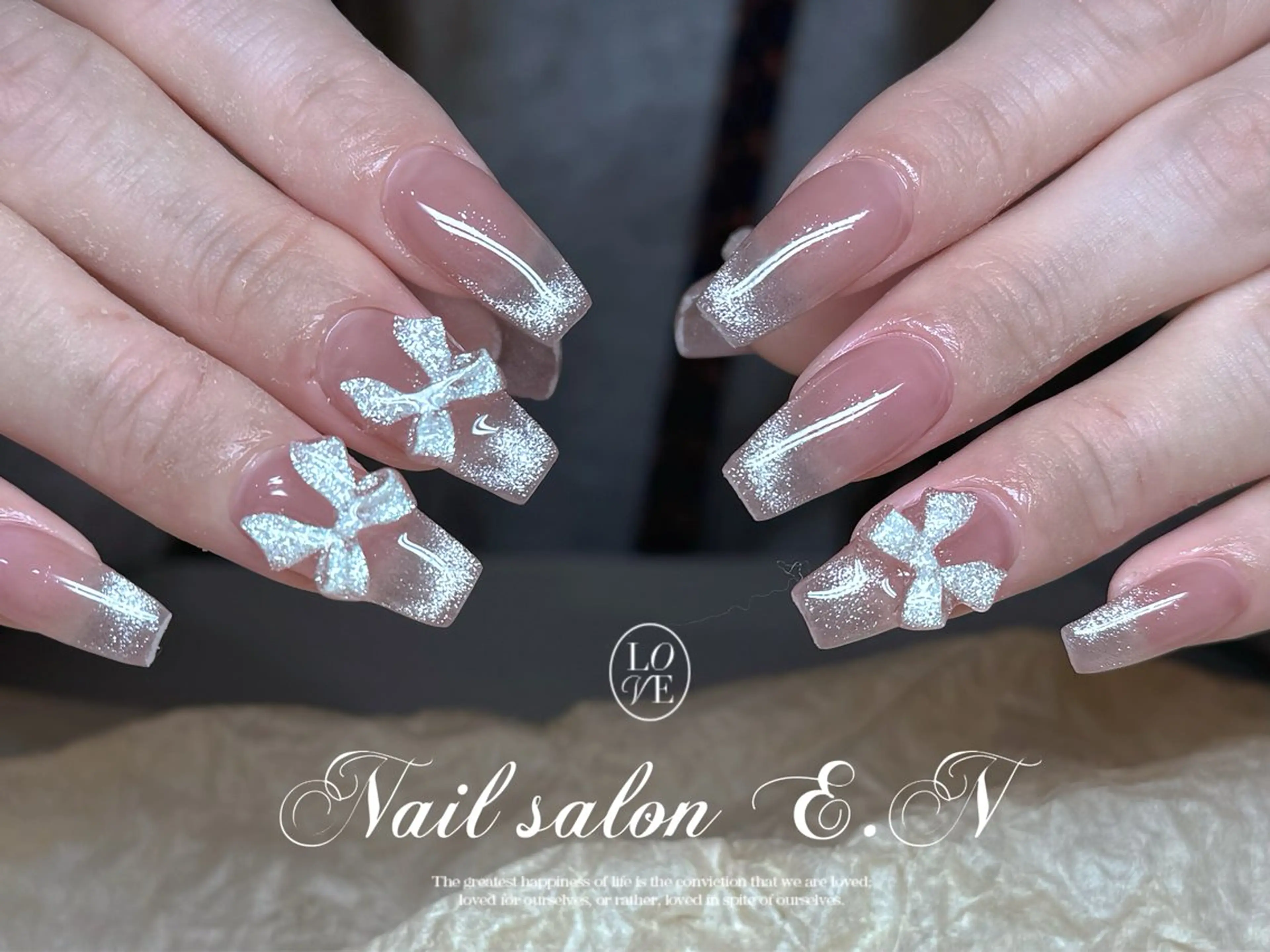 ネイル E.N🦋 長さ出し/持ち込みのネイルデザイン