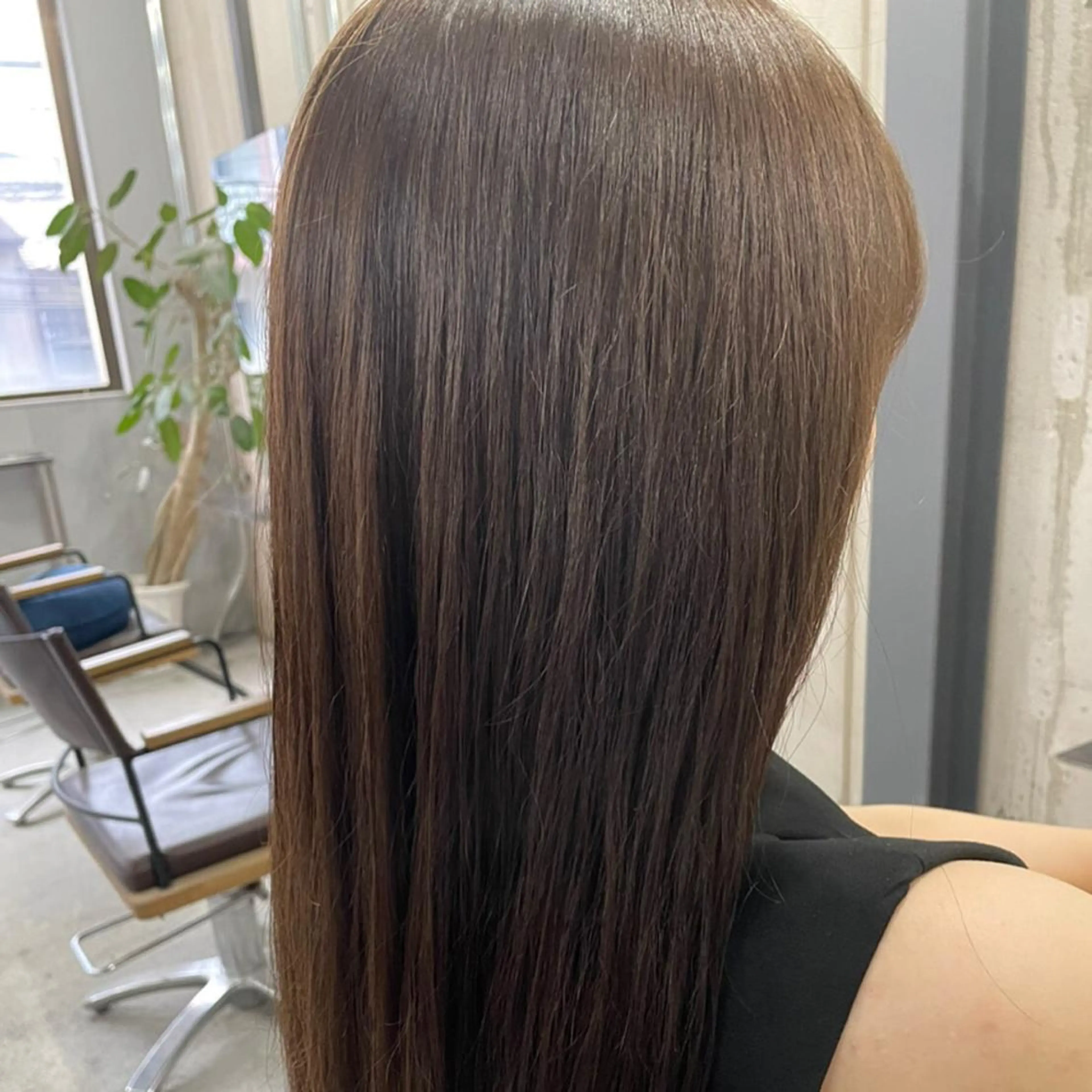 ロング カット ヘアカラー トリートメント ✨terra✨佐伯 晋吾のヘアスタイル