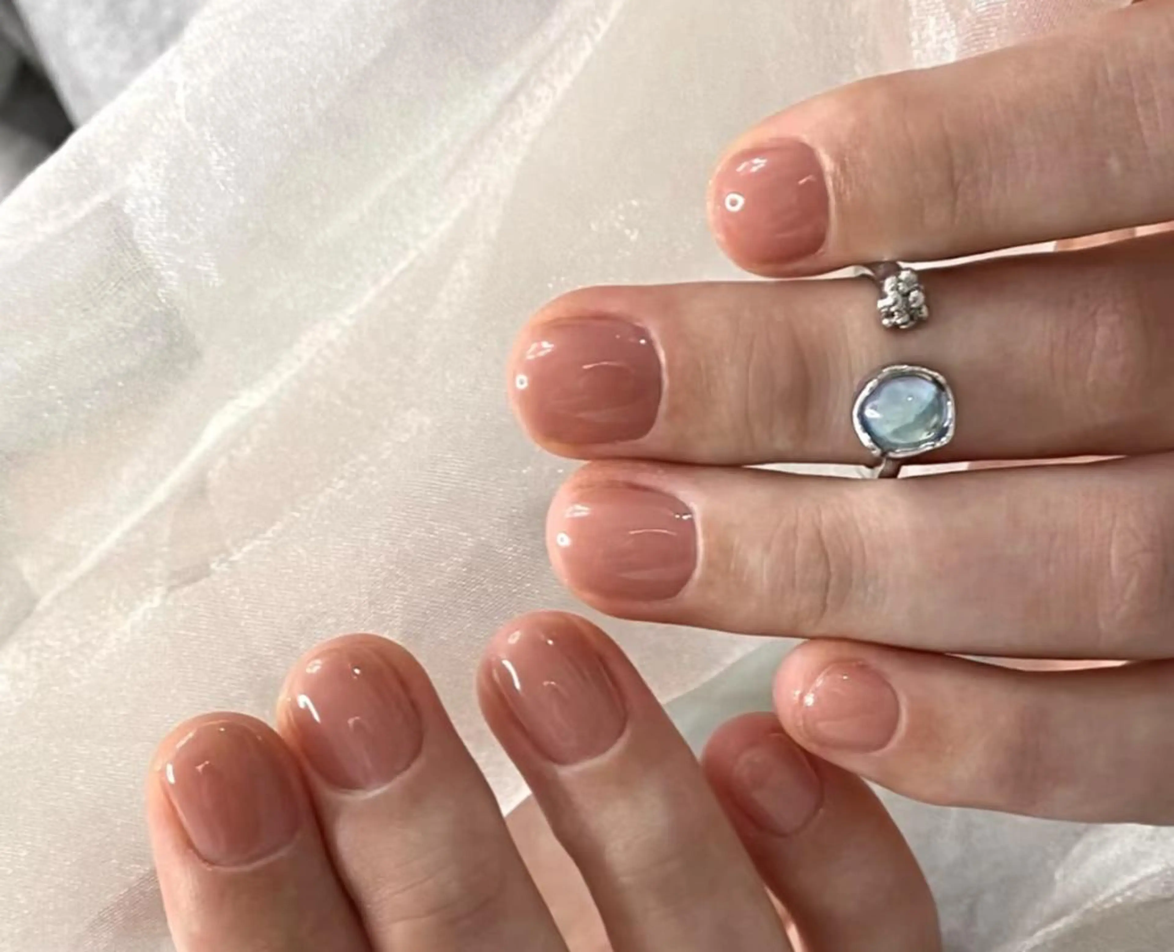 ネイル ハンドネイル By moonネイル 🌷ワンホン/韓国風のネイルデザイン