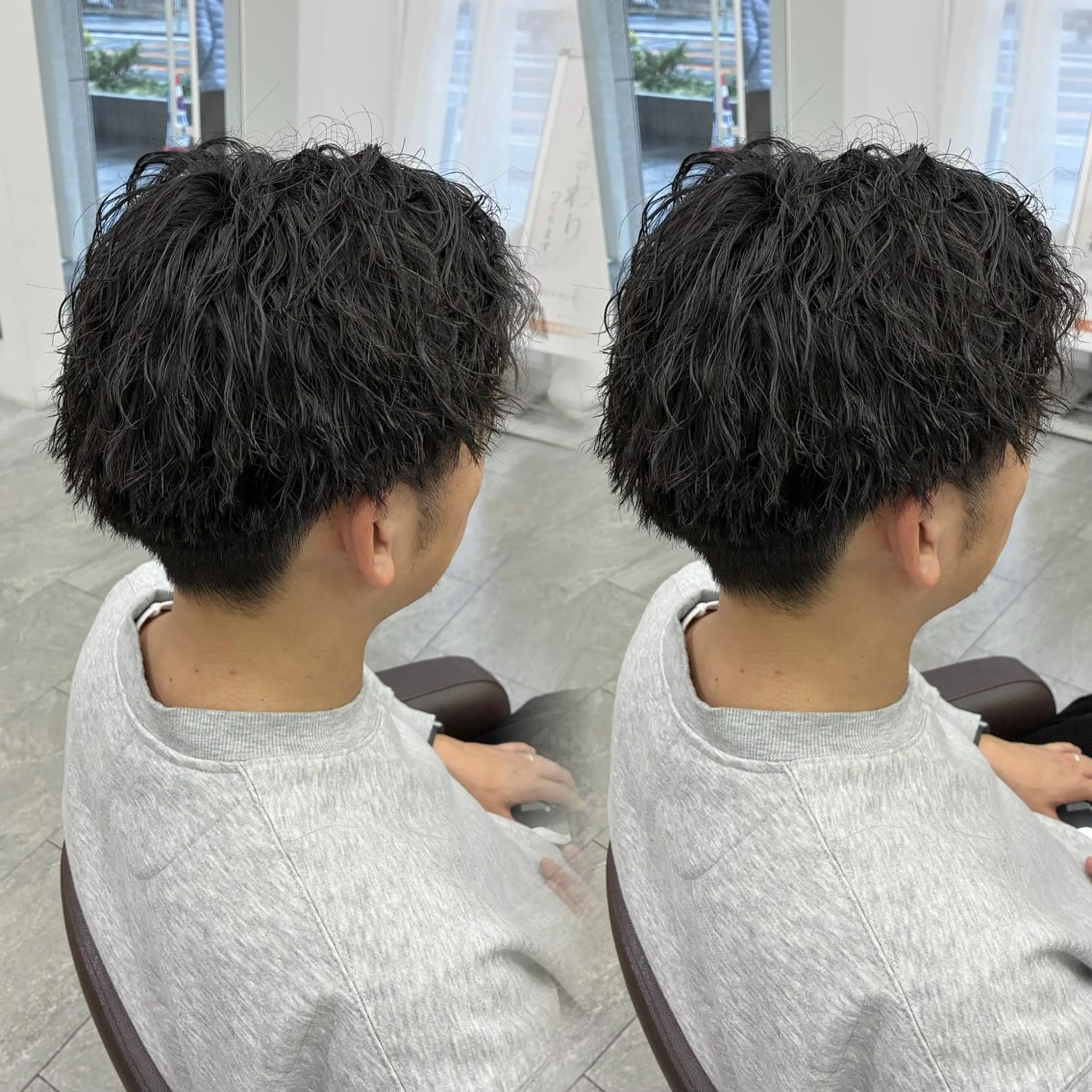 パーマ メンズ カット パーマ ORANGE 梅田店所属・透明感カラー💎✨/ 梅田/KUREAのヘアスタイル