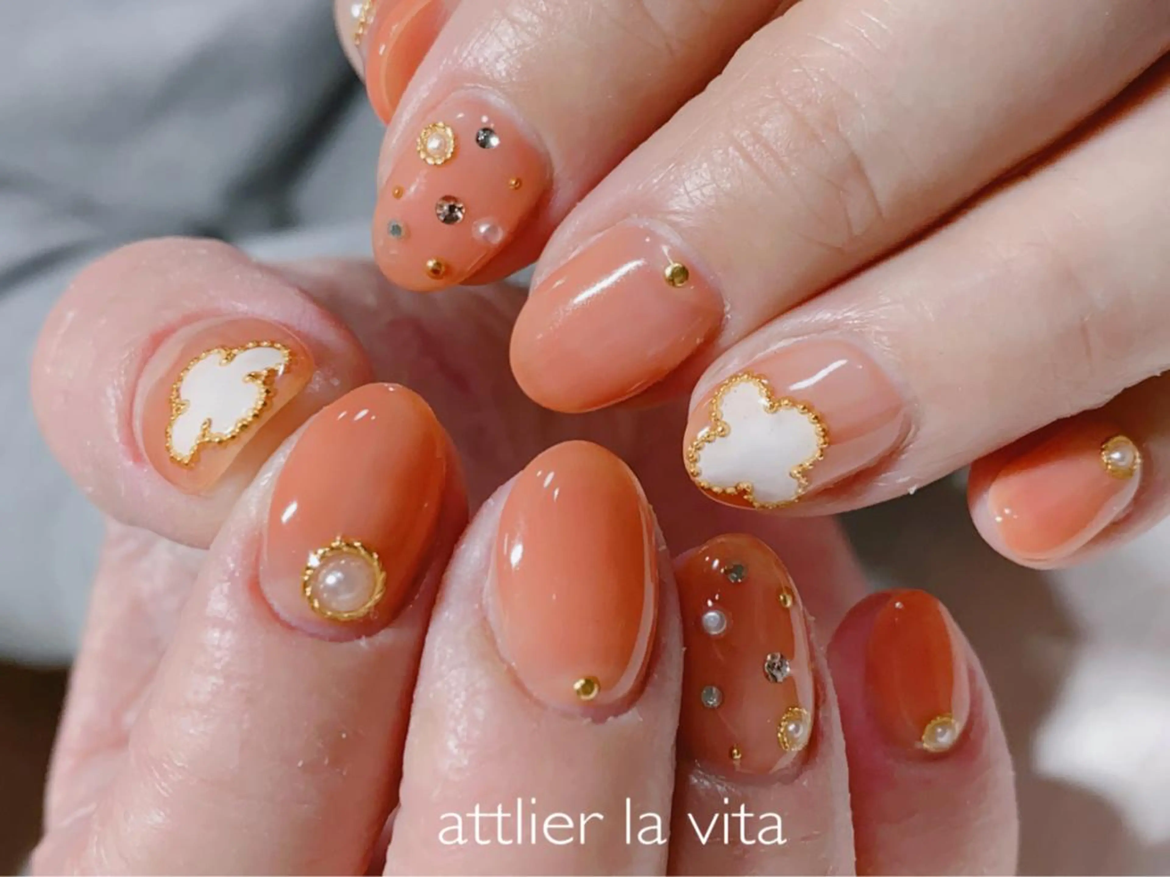 ネイル ハンドネイル atelier la vita所属・lavita. mimuraのネイルデザイン