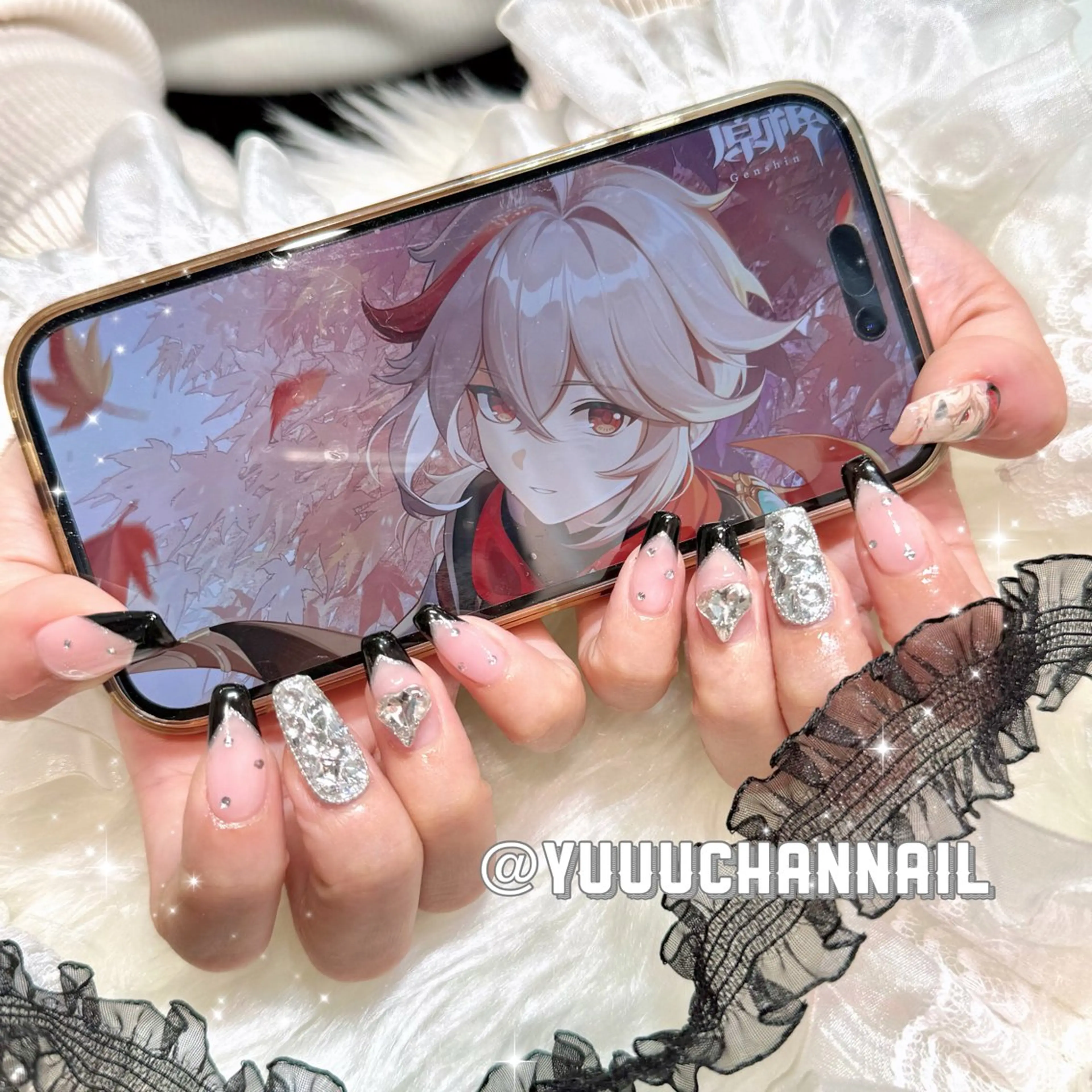 ネイル 痛ネイル🩷渋谷 🧸Yunaのネイルデザイン