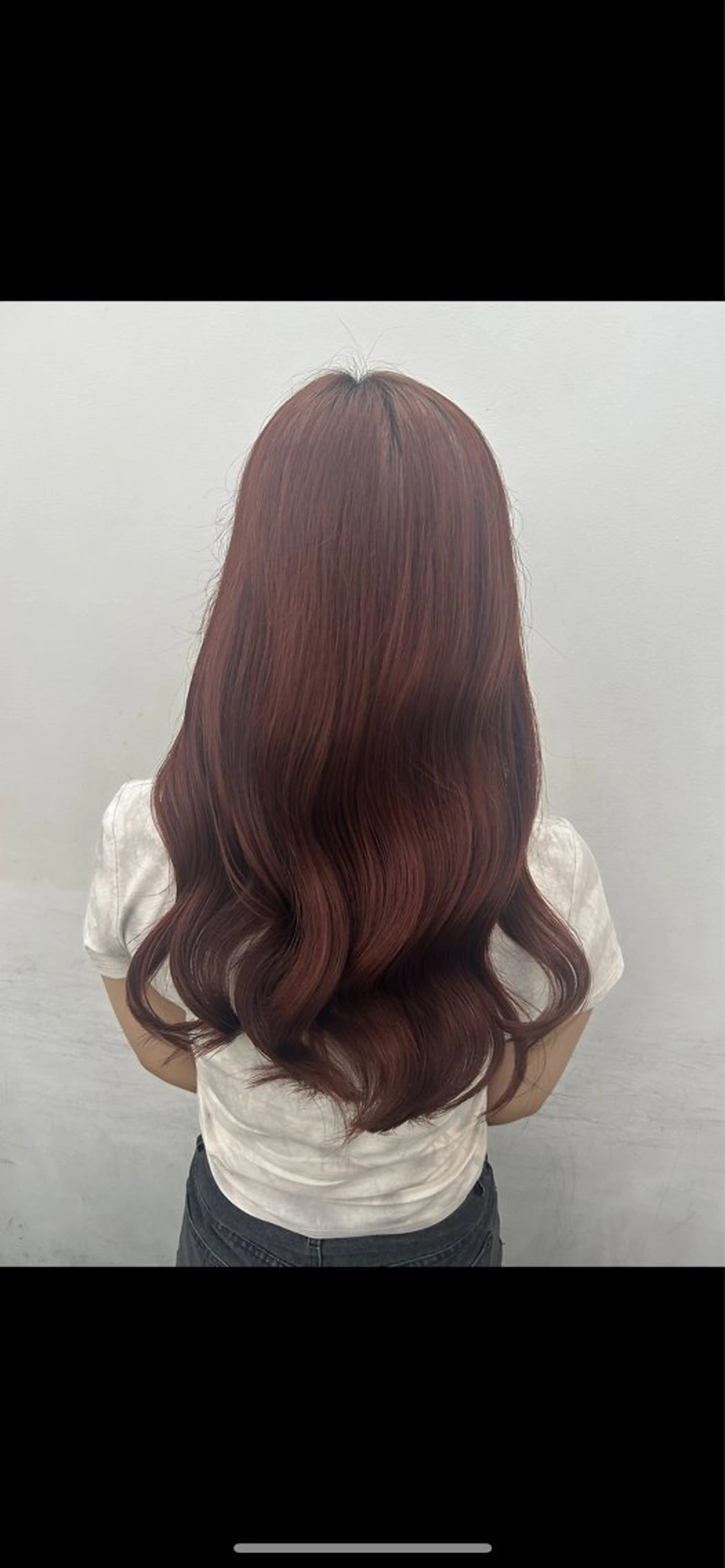 ロング ヘアカラー ガーリー×韓国🎀 ⟡.·天野結良⟡.·のヘアスタイル