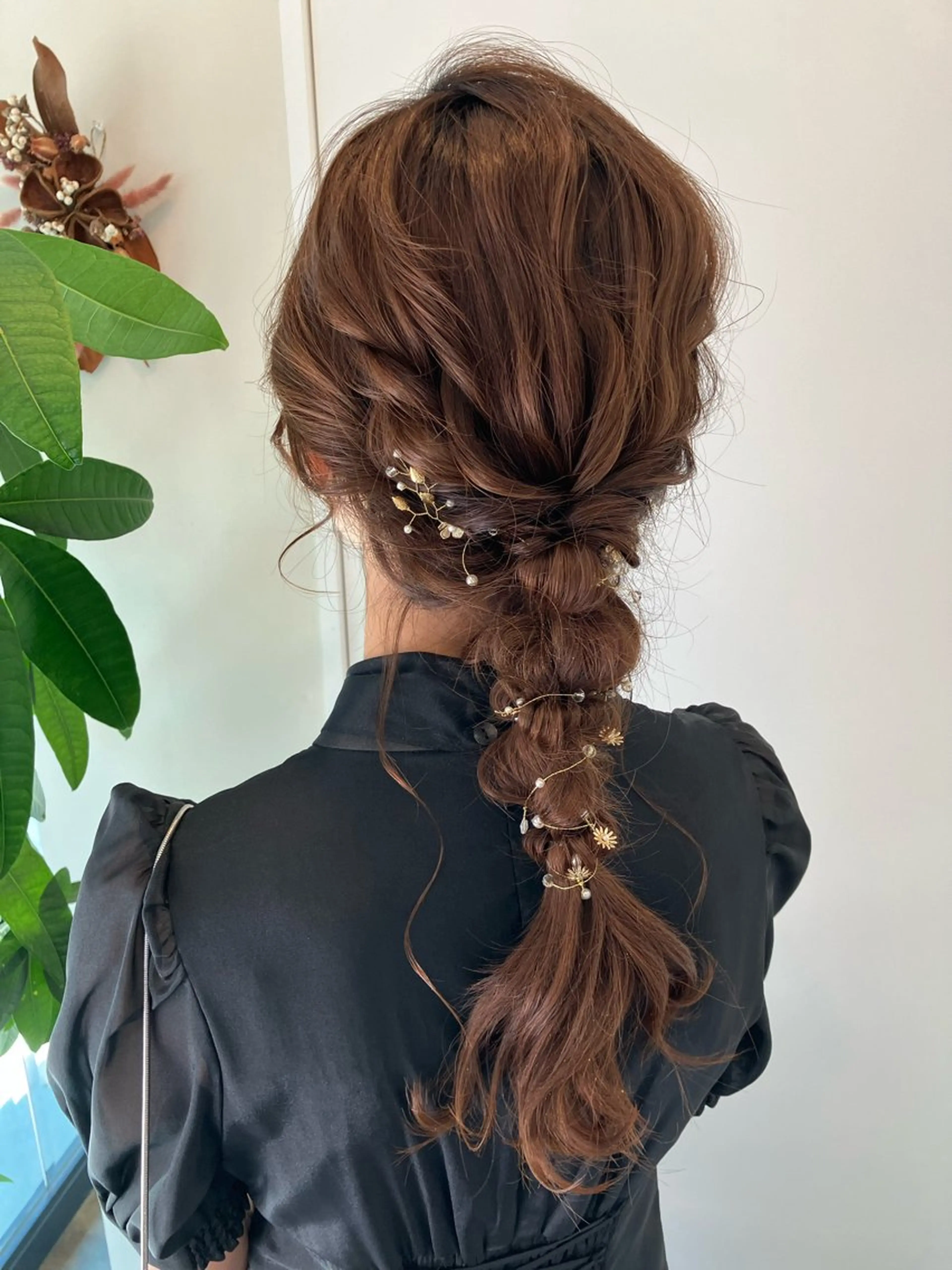 ヘアアレンジ 結婚式・ブライダル Hair&Make Nahoのマツエク・マツパデザイン