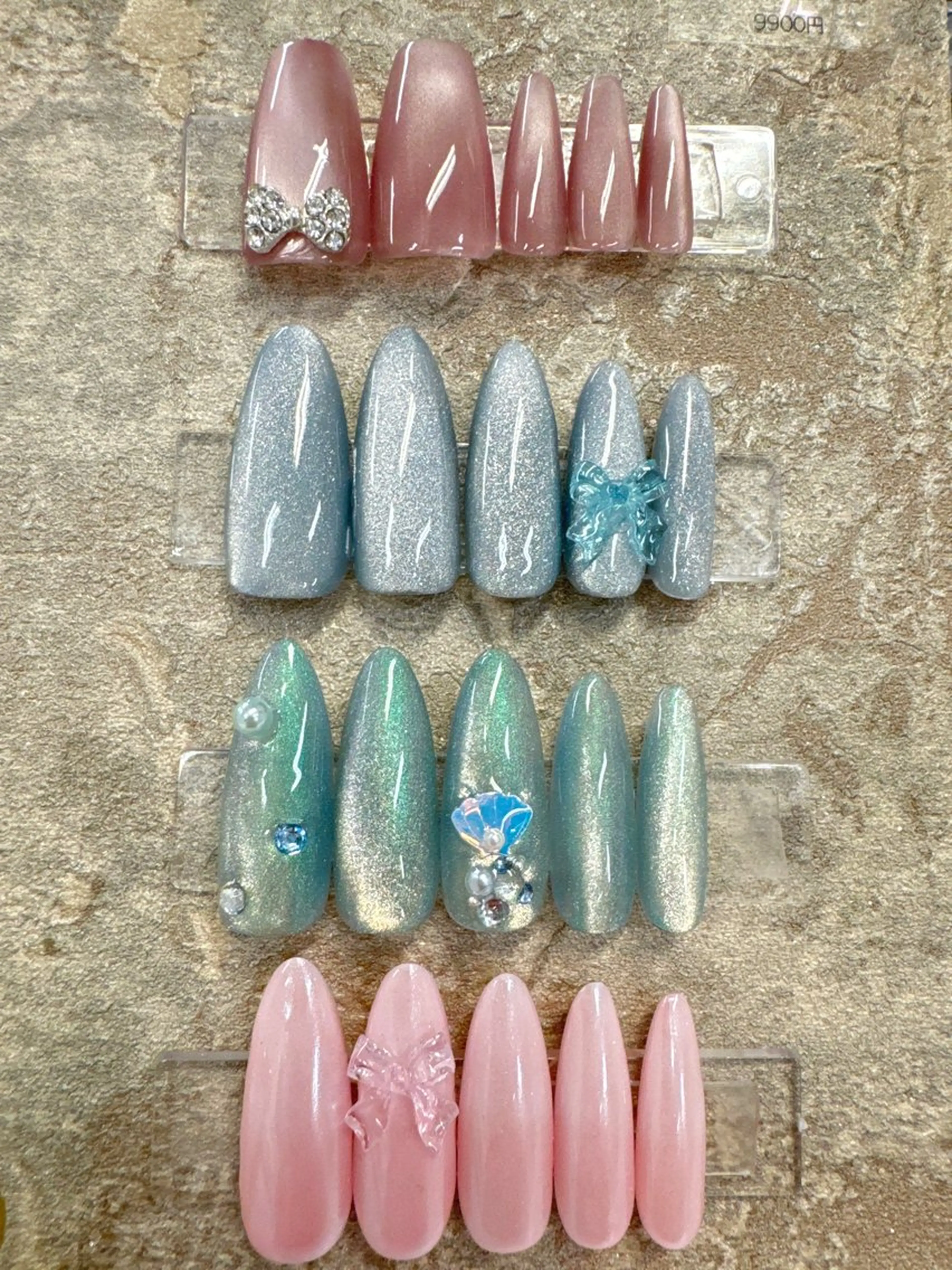 ネイル チークネイル フットネイル フレンチネイル ジェルネイル マグネットネイル クイーンズネイル銀座所属・Queeens nailのネイルデザイン