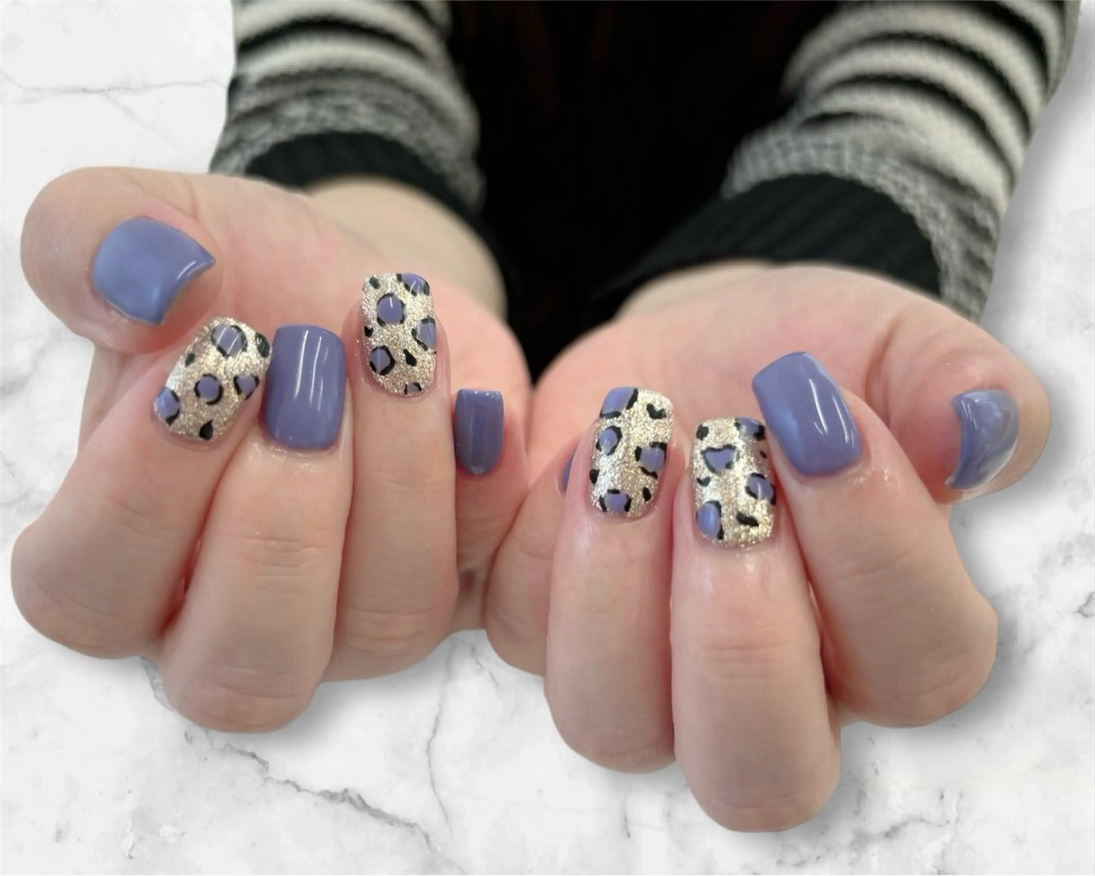 ご新規様💜オフ込み定額デザインハンドネイル💅4400円の写真