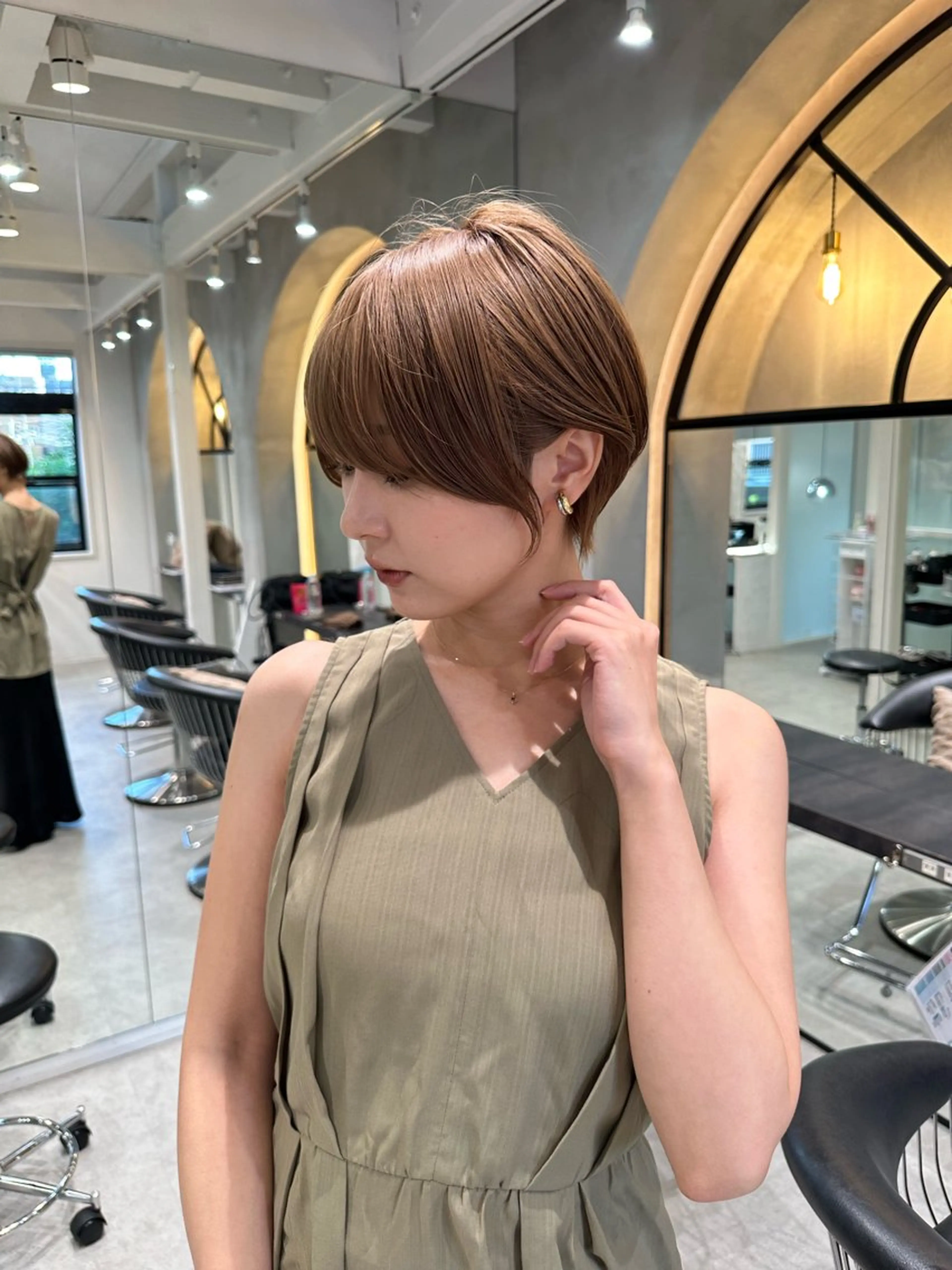 ショート ショートヘア カット ヘアカラー トリートメント ヘッドスパ taiga ショート /レイヤー/矯正🌈のヘアスタイル