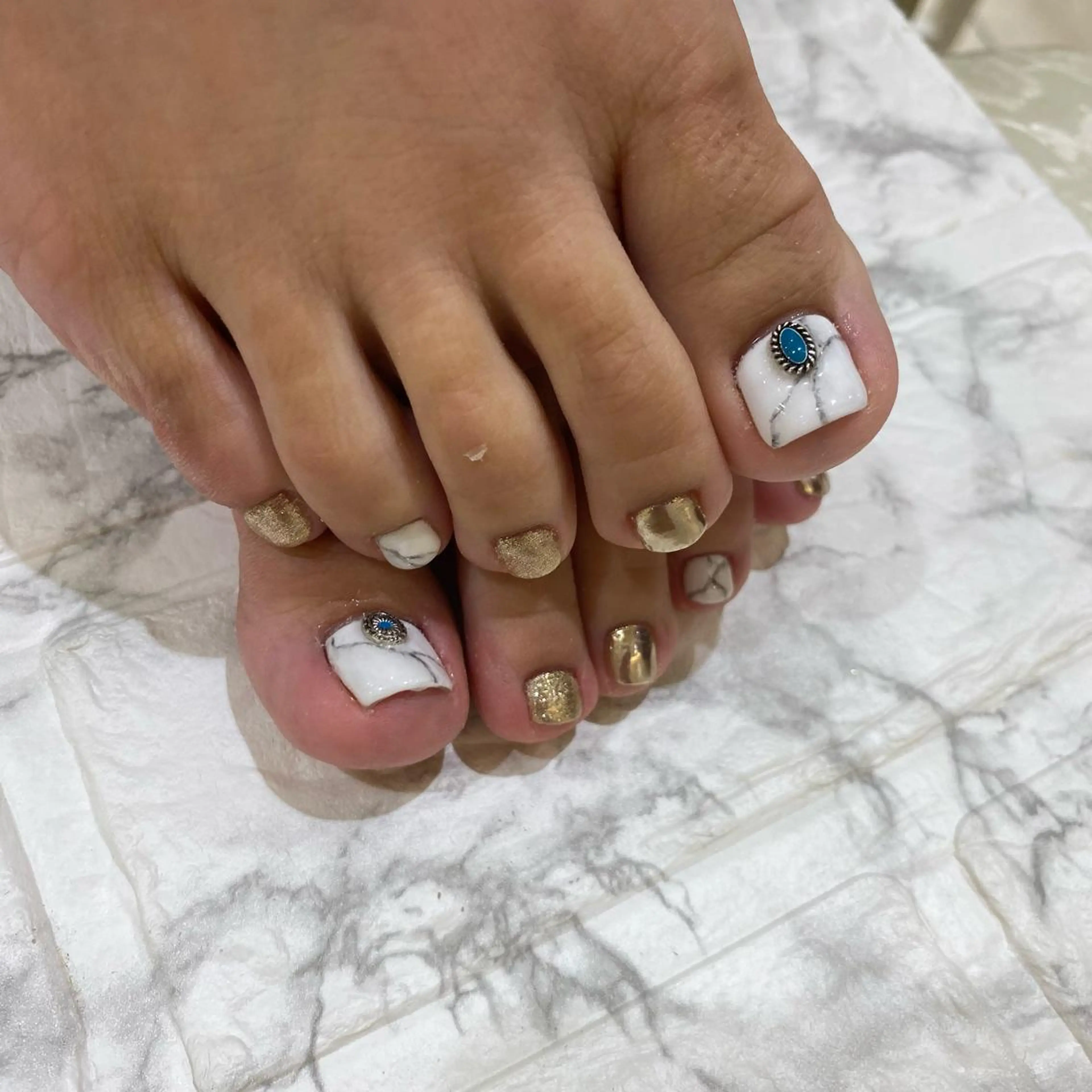 ネイル フットネイル 🥀たなか れね🍋のマツエク・マツパデザイン