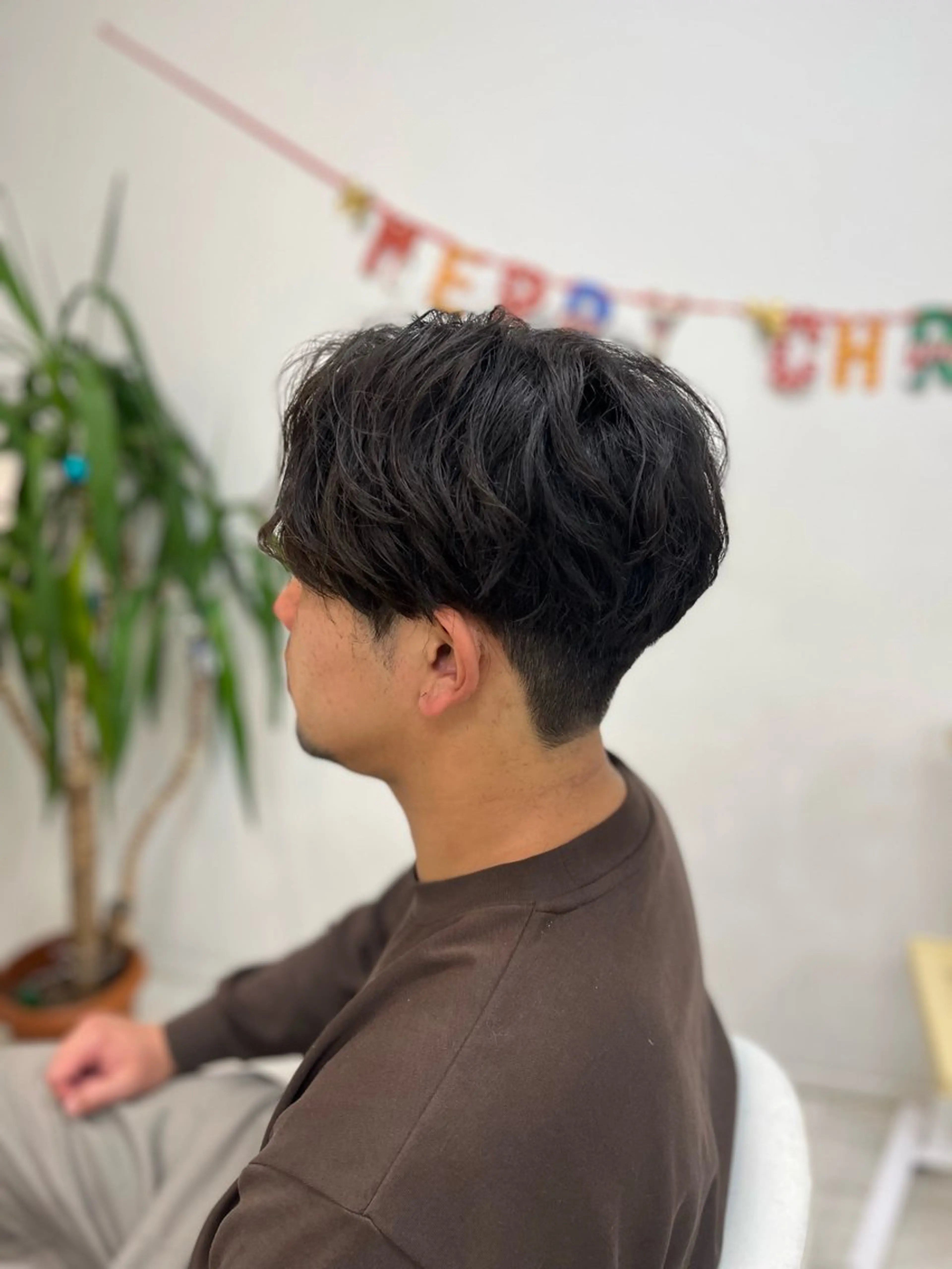メンズ 岡崎 嶺のヘアスタイル