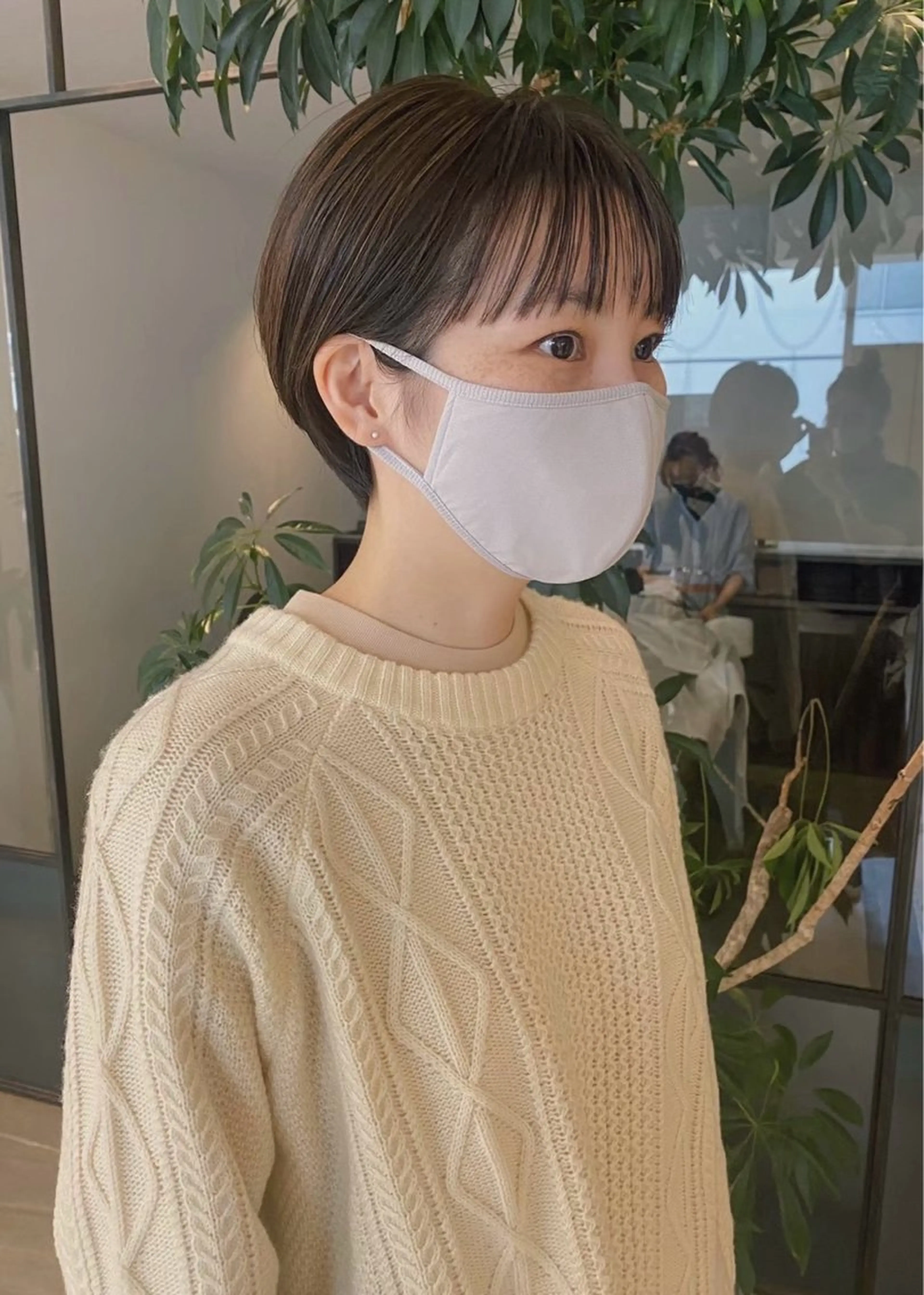 ショート ショートヘア FILMS所属・タグチ アスカのヘアスタイル