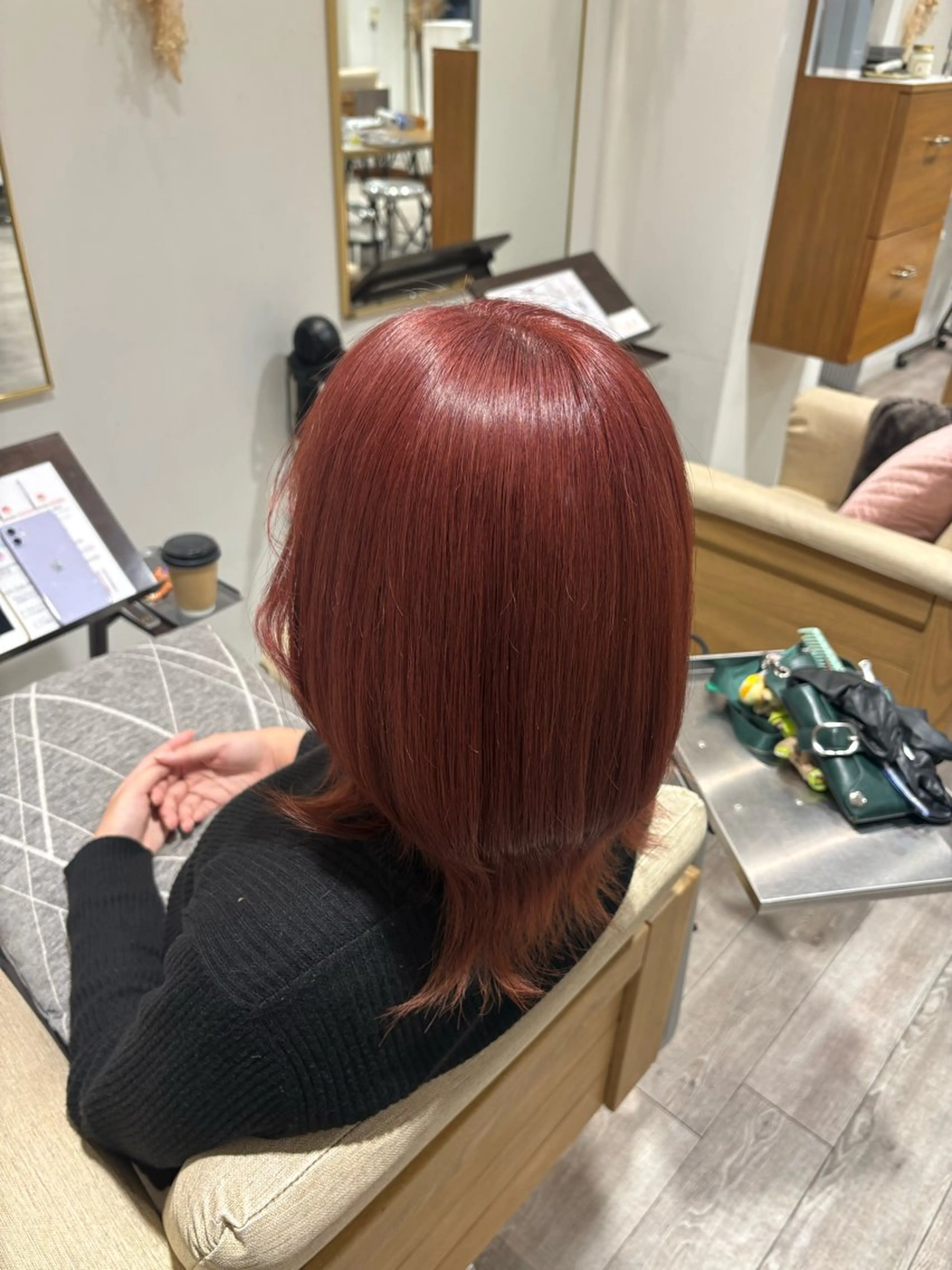 カラー ヘアカラー カットモデル募集 𝙨𝙖𝙠𝙞💚のヘアスタイル