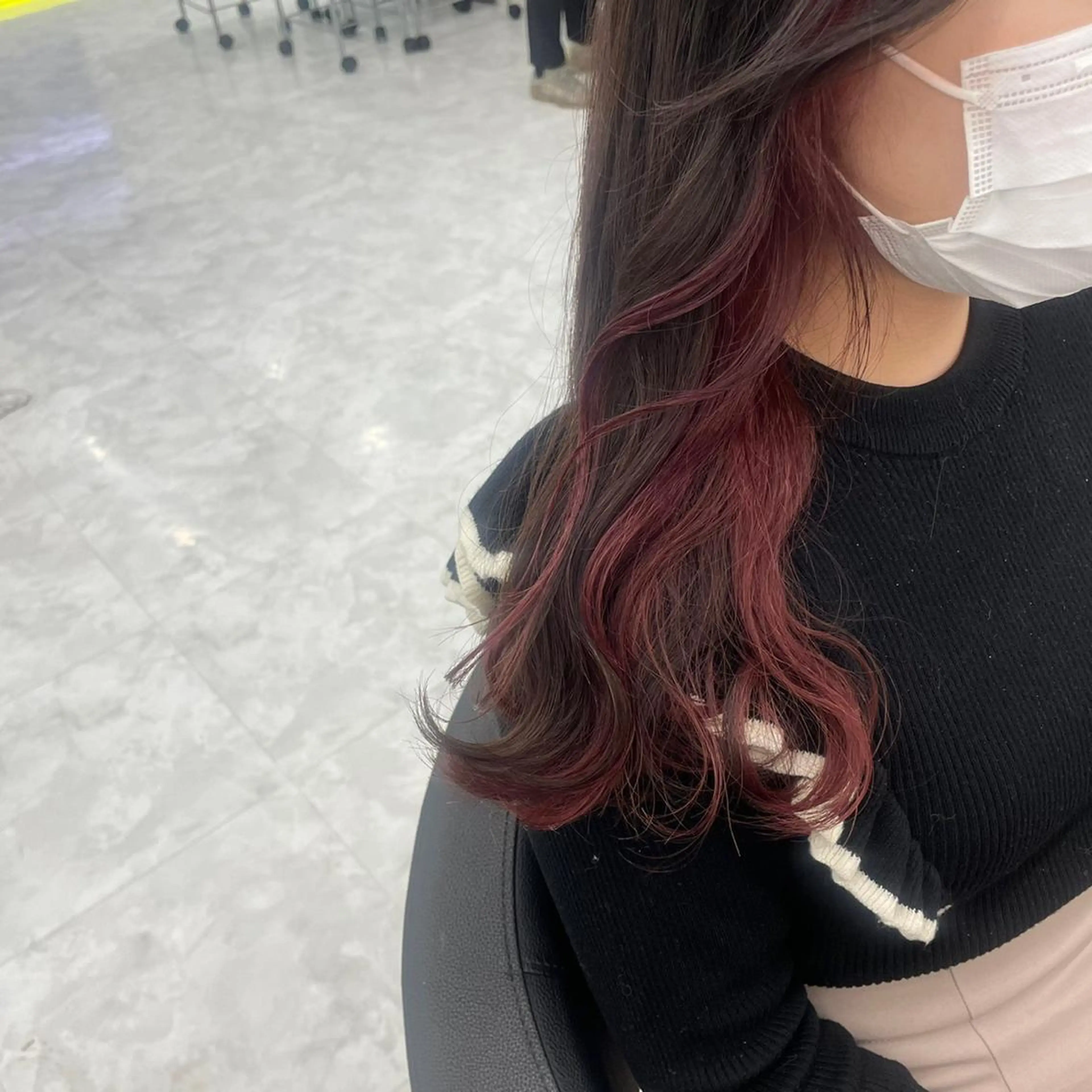 ロング カラー ダブルカラー/ 横浜/JURIのヘアスタイル