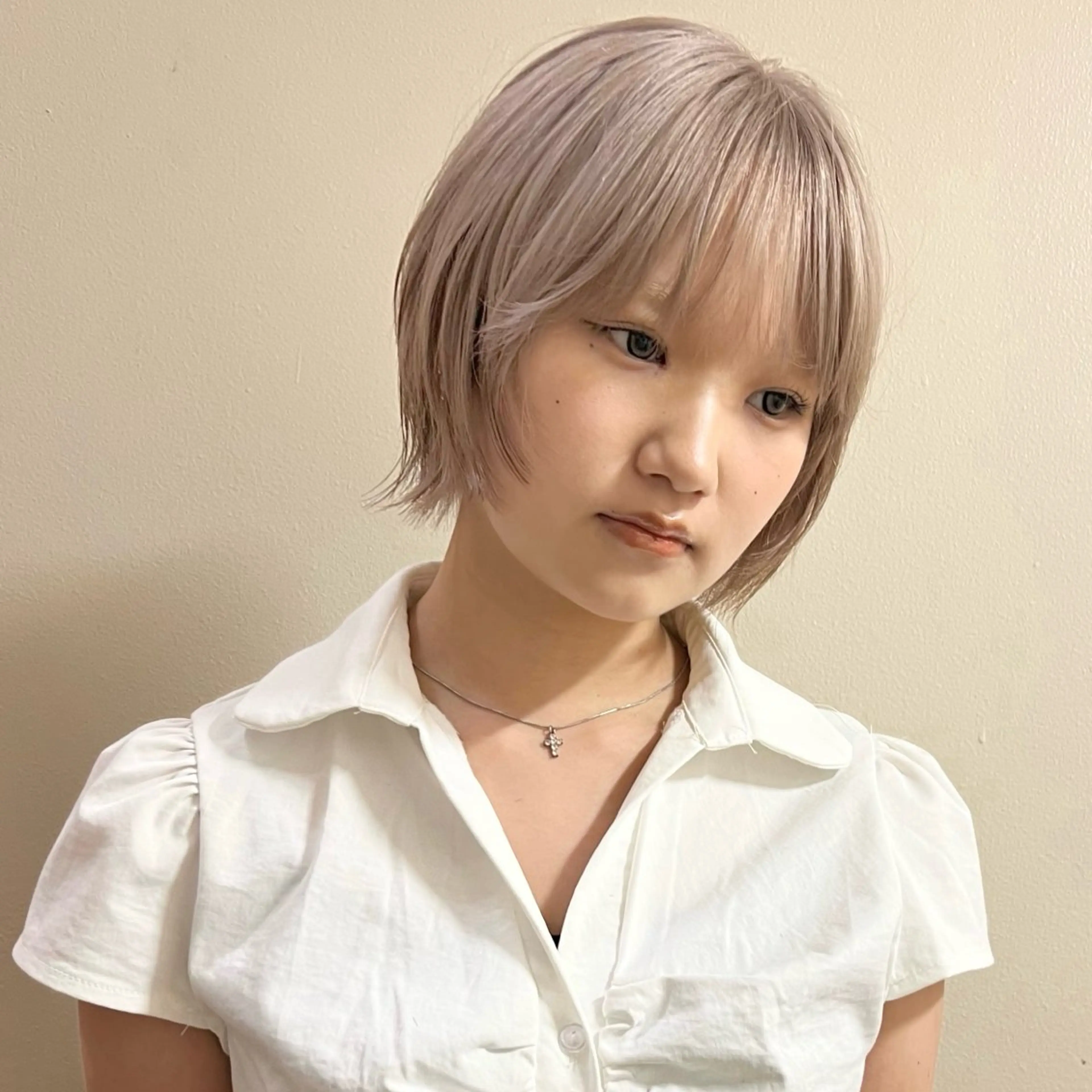 ショート カラー ヘアカラー トリートメント 🥃まろやかカラー/ ボブ🥃yujiroのヘアスタイル