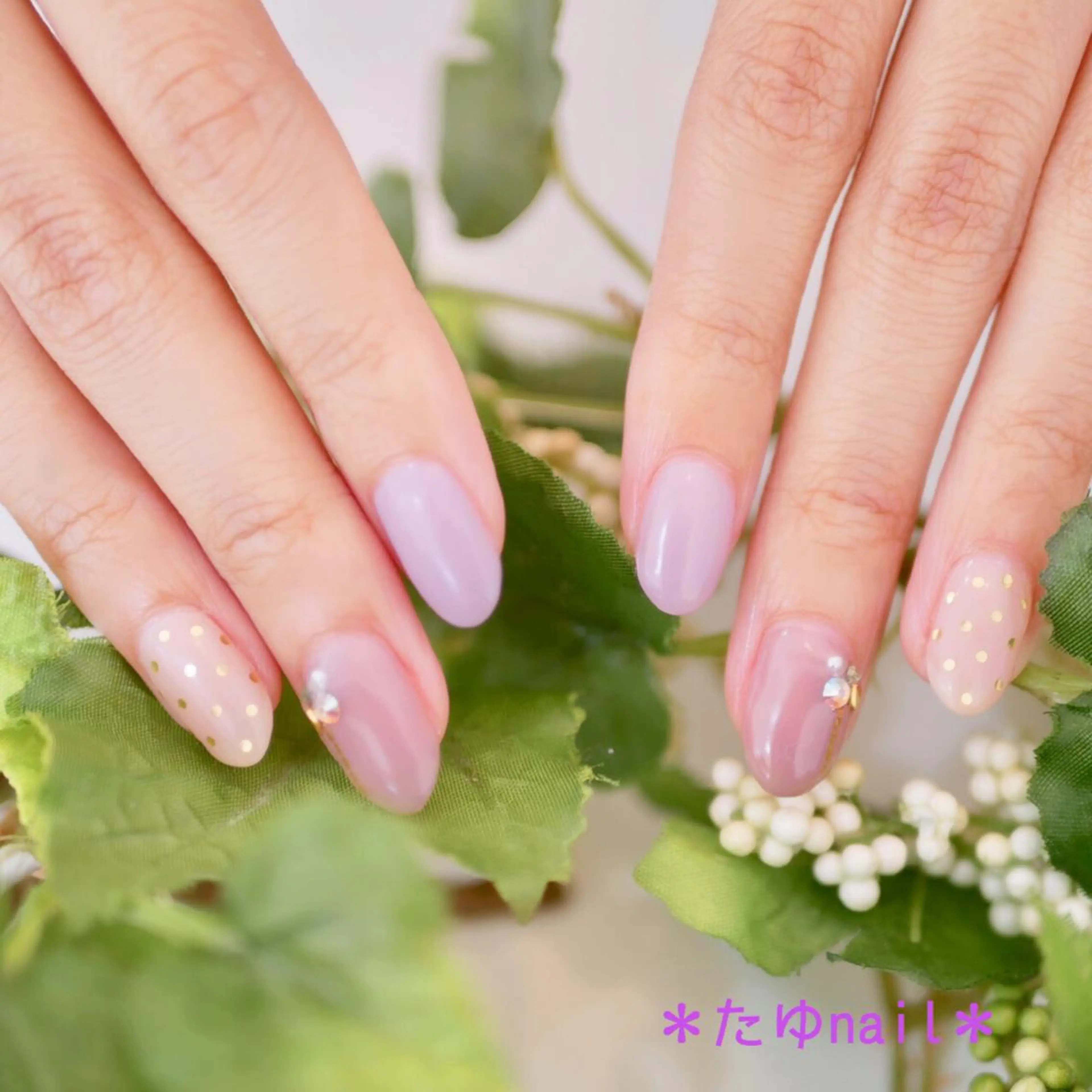 ネイル ネイルサロン・ネイルスクール　たゆnail所属・ネイルサロン 【たゆnail】のネイルデザイン