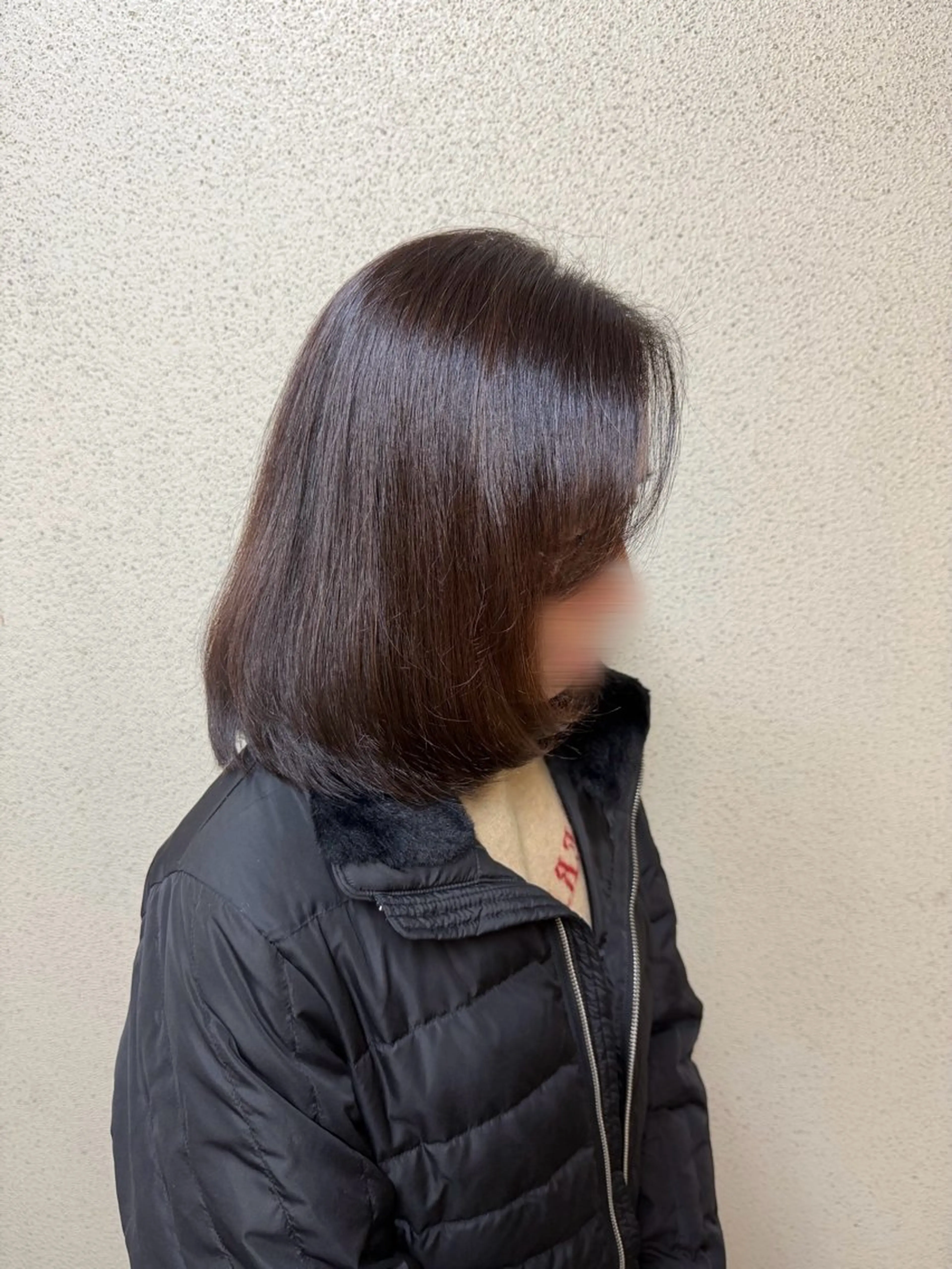 ミディアム カラー カット ヘアカラー ツヤ重視 ワンカラー🫧Mioのヘアスタイル