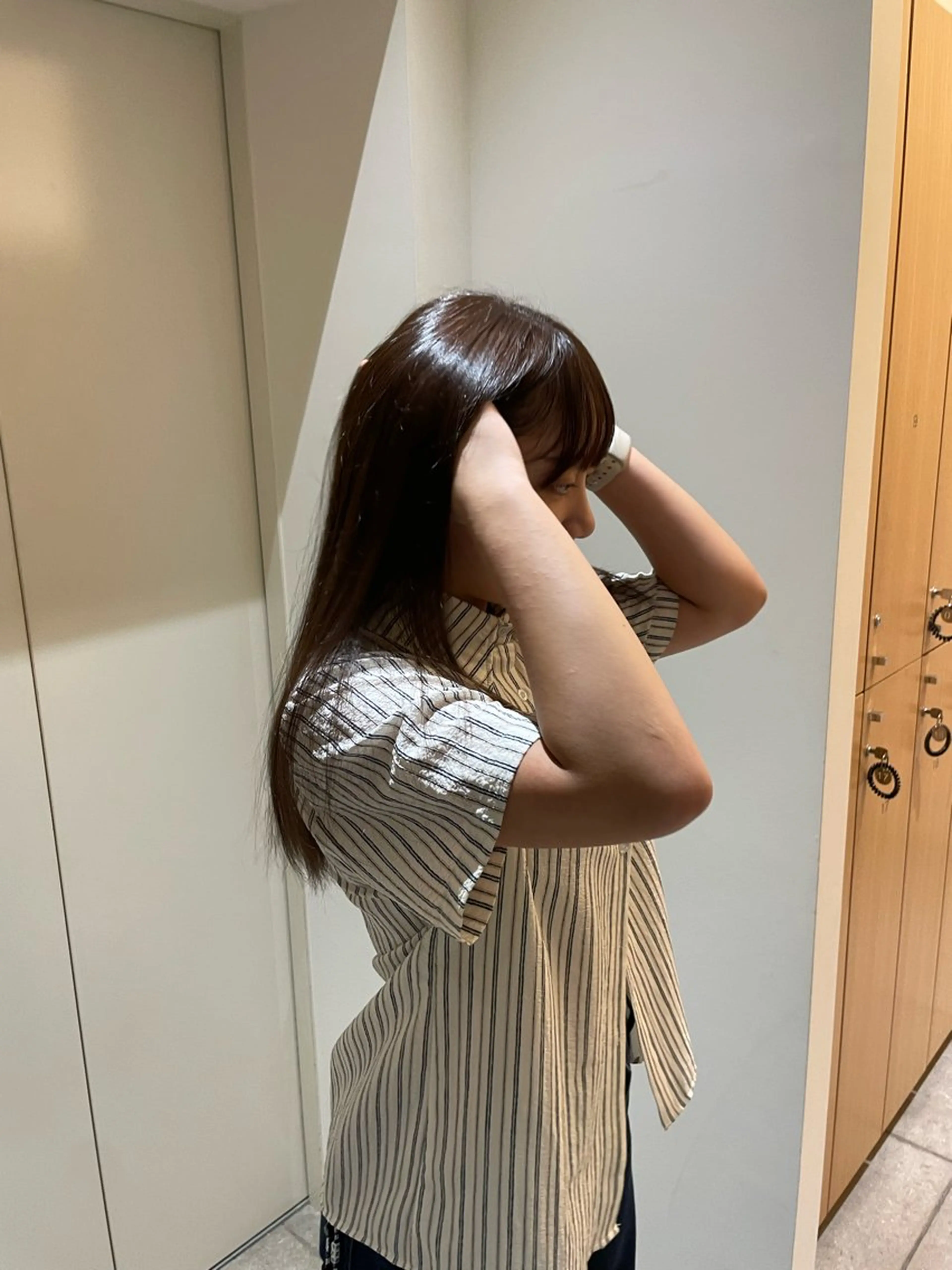 カラー ブラウンカラー 栗田 莉奈/ 自由が丘のヘアスタイル