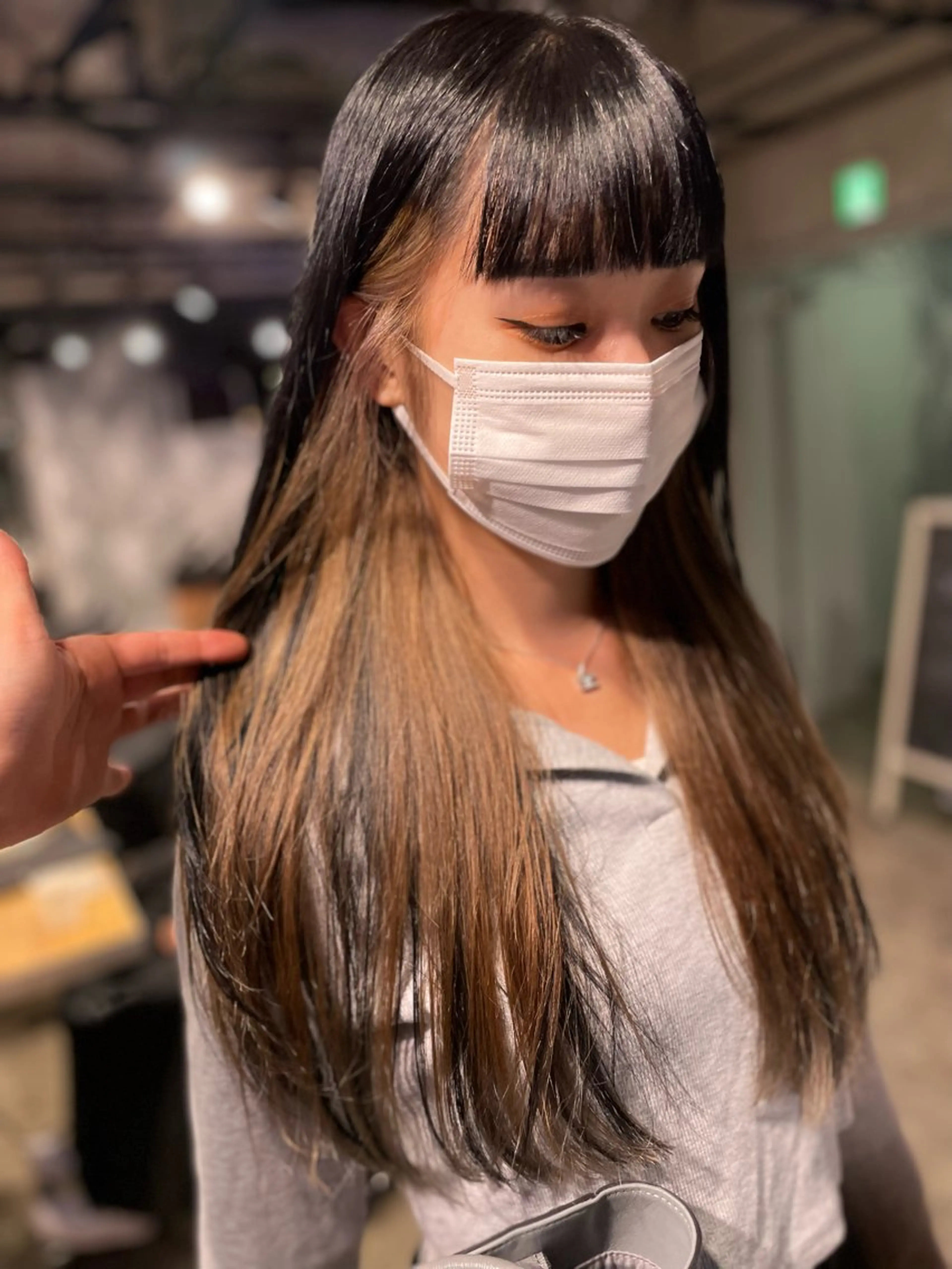 ロング カラー 艶髪/透明感🪽 DISCO🪽のヘアスタイル