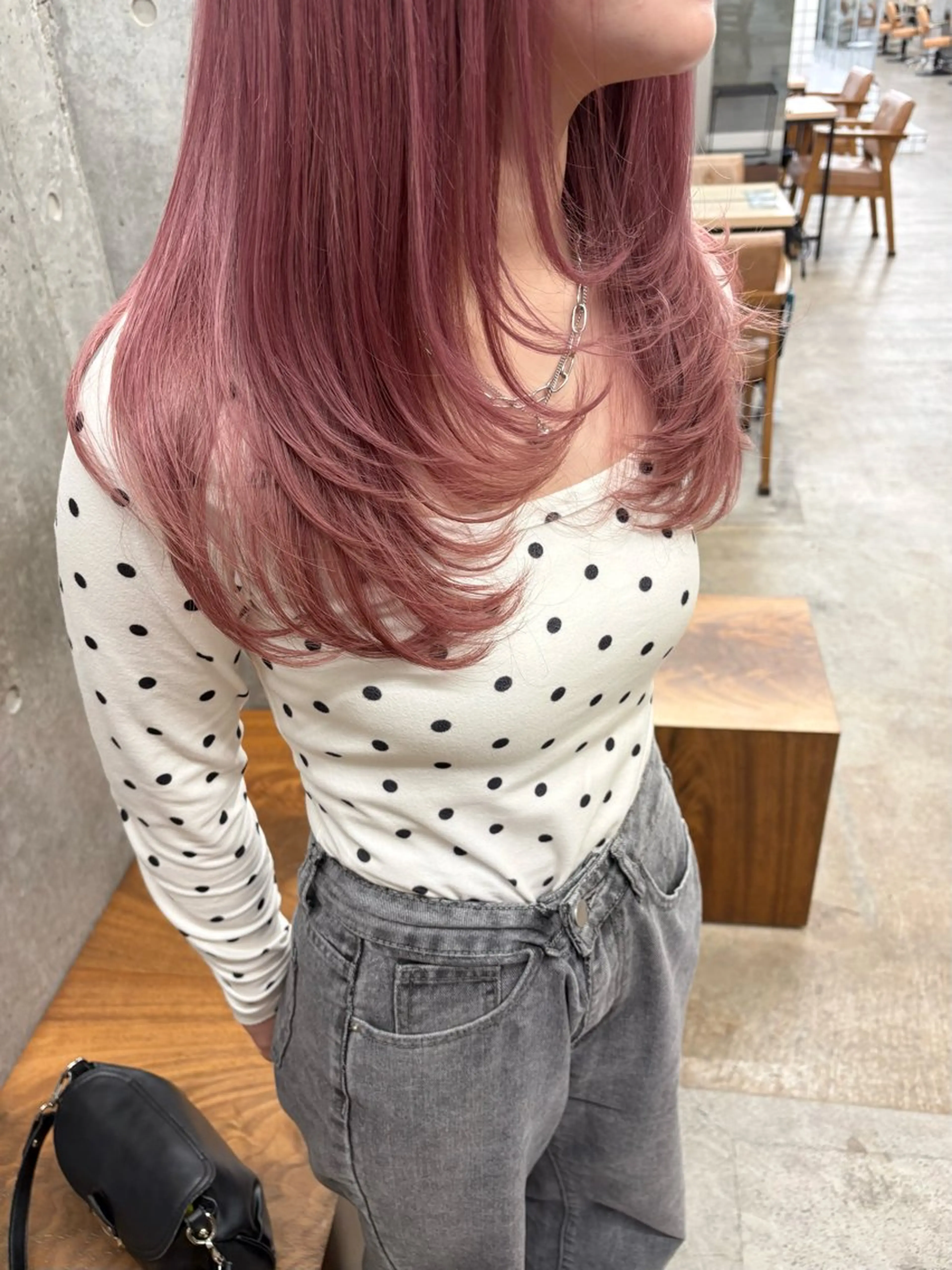 ロング カラー ヘアアレンジ ヘアカラー 🎀暖色カラー🎀 ♡yurika♡のヘアスタイル