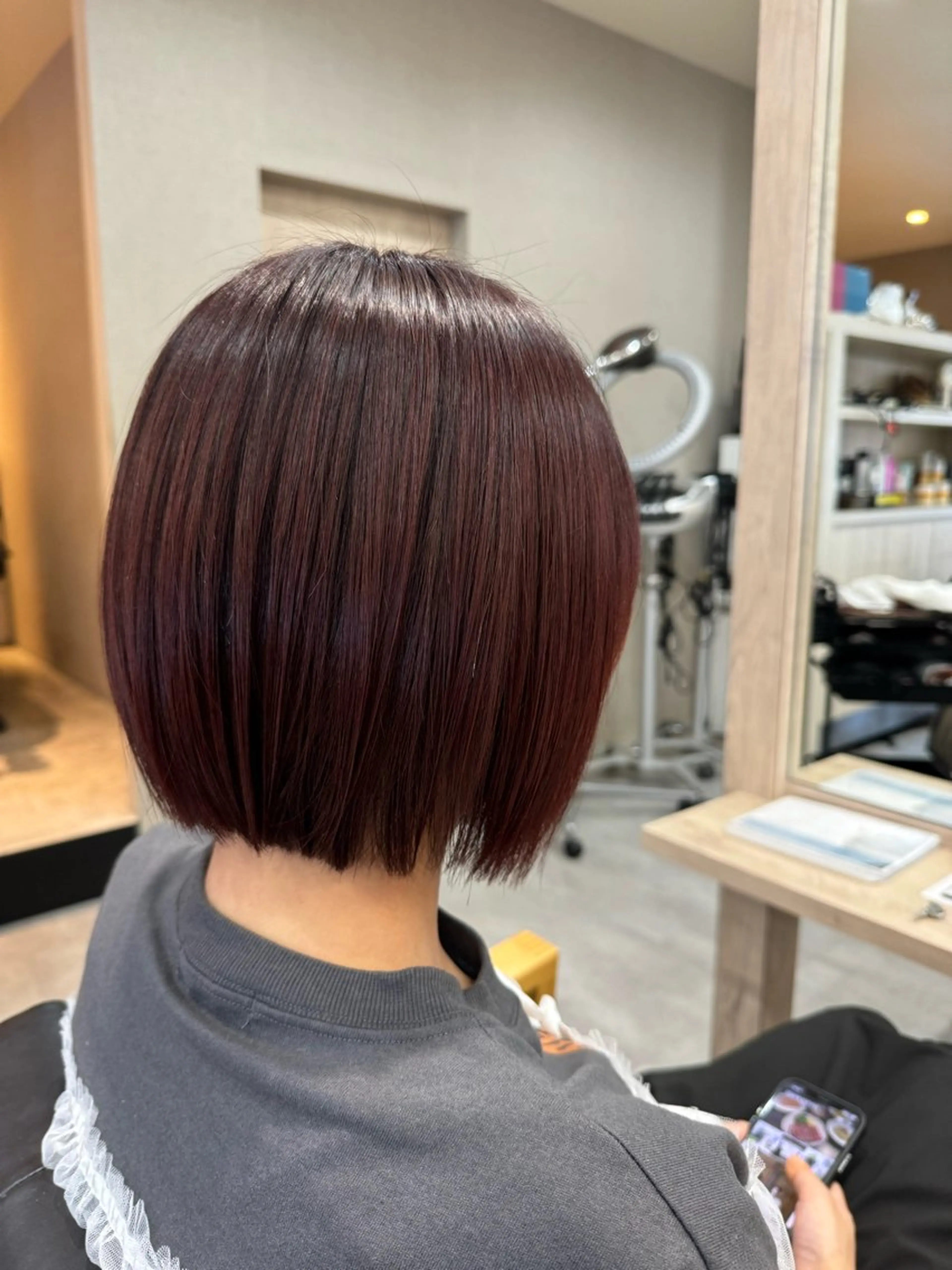 ショート カット 永田 まどかのヘアスタイル