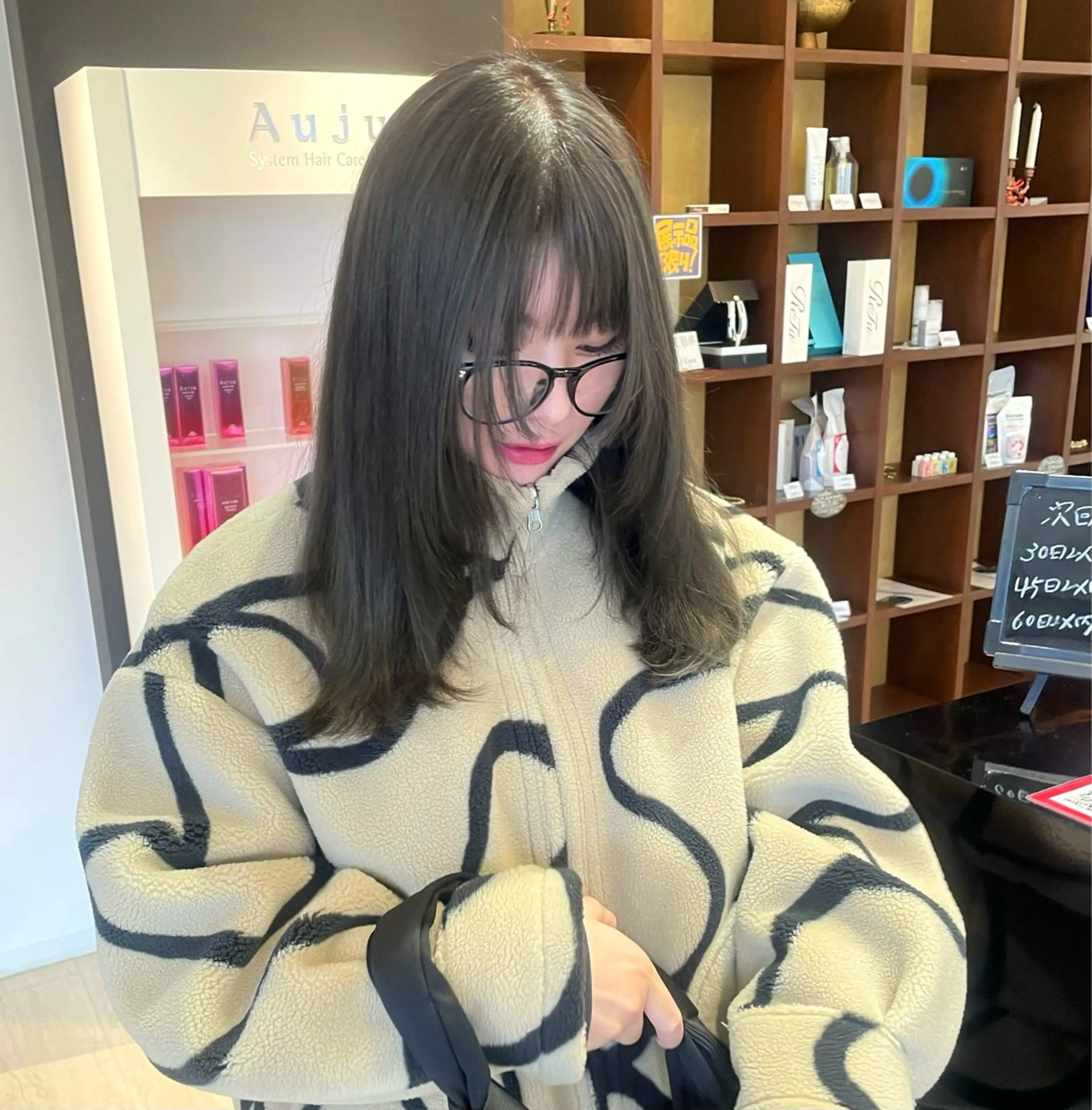 カット＋イルミナカラー🤍🪽の写真