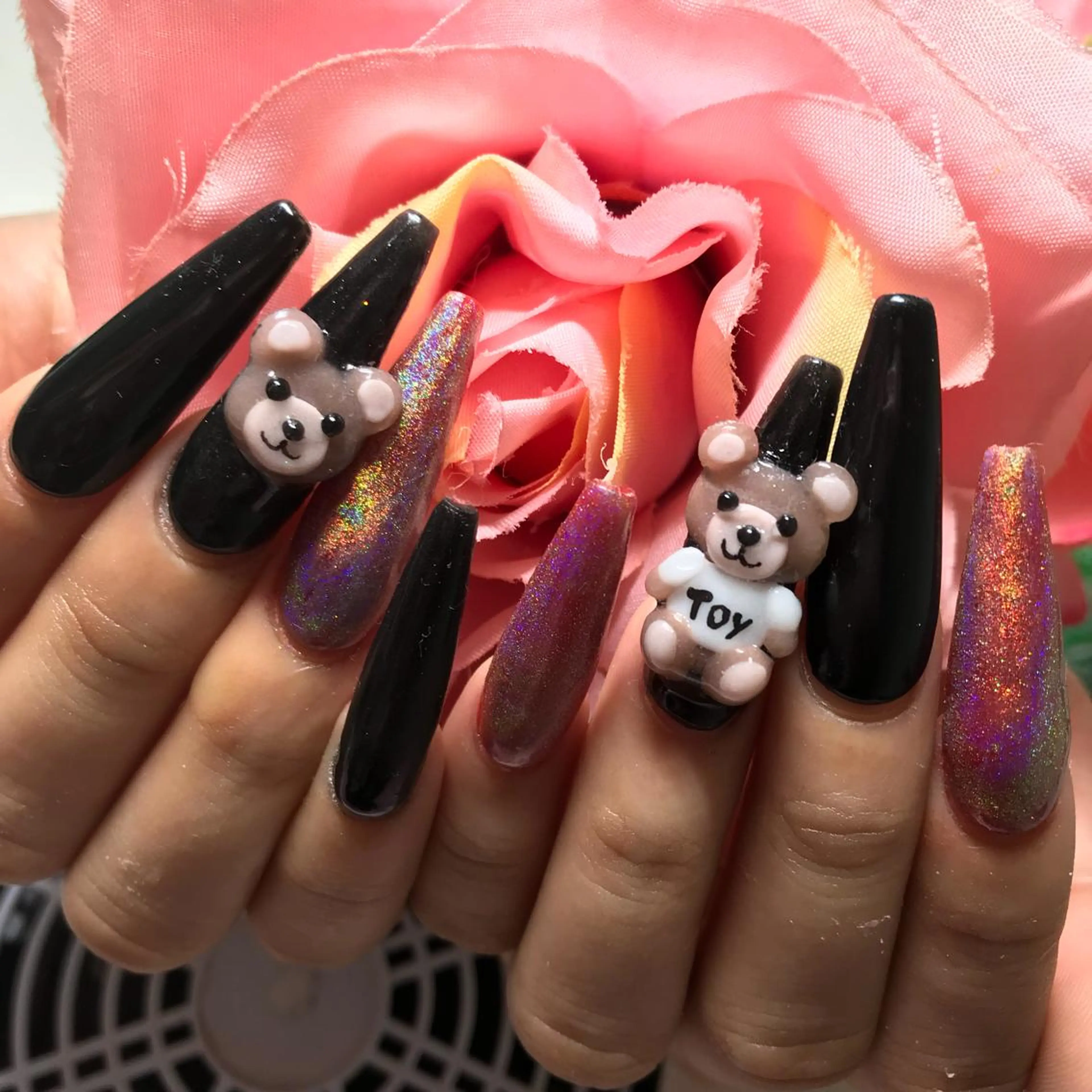 ロング ネイル ハンドネイル 《LB》ラブリエ Nail&eyeのマツエク・マツパデザイン