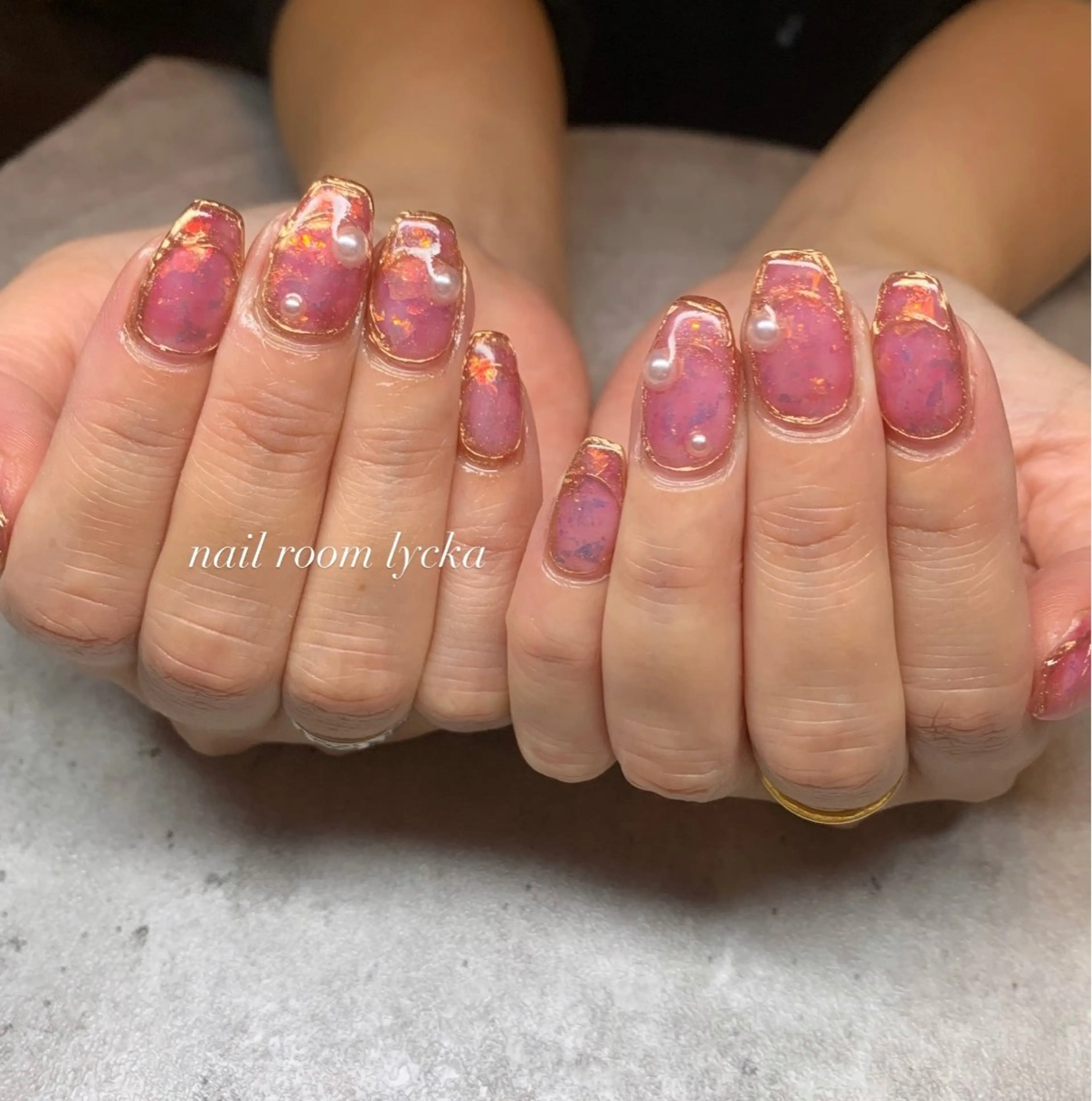 ネイル ﾈｲﾙﾙｰﾑﾘｯｶ 𝐦𝐚𝐲𝐮のネイルデザイン