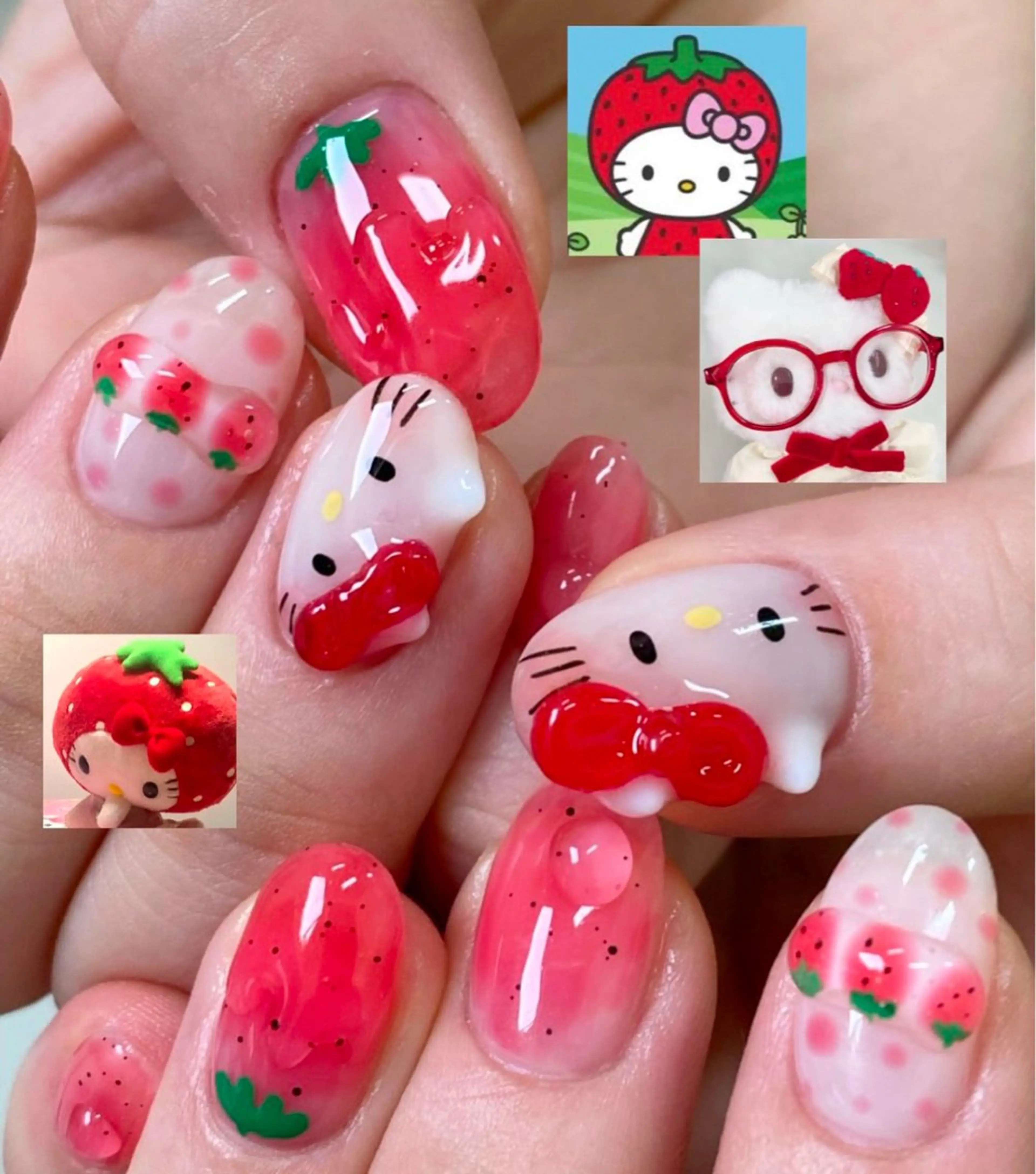 ネイル アートネイル オーロラネイル チークネイル フレンチネイル ガラスフレンチ ハンドネイル 🎀🎀YooLi Nail Salonのネイルデザイン